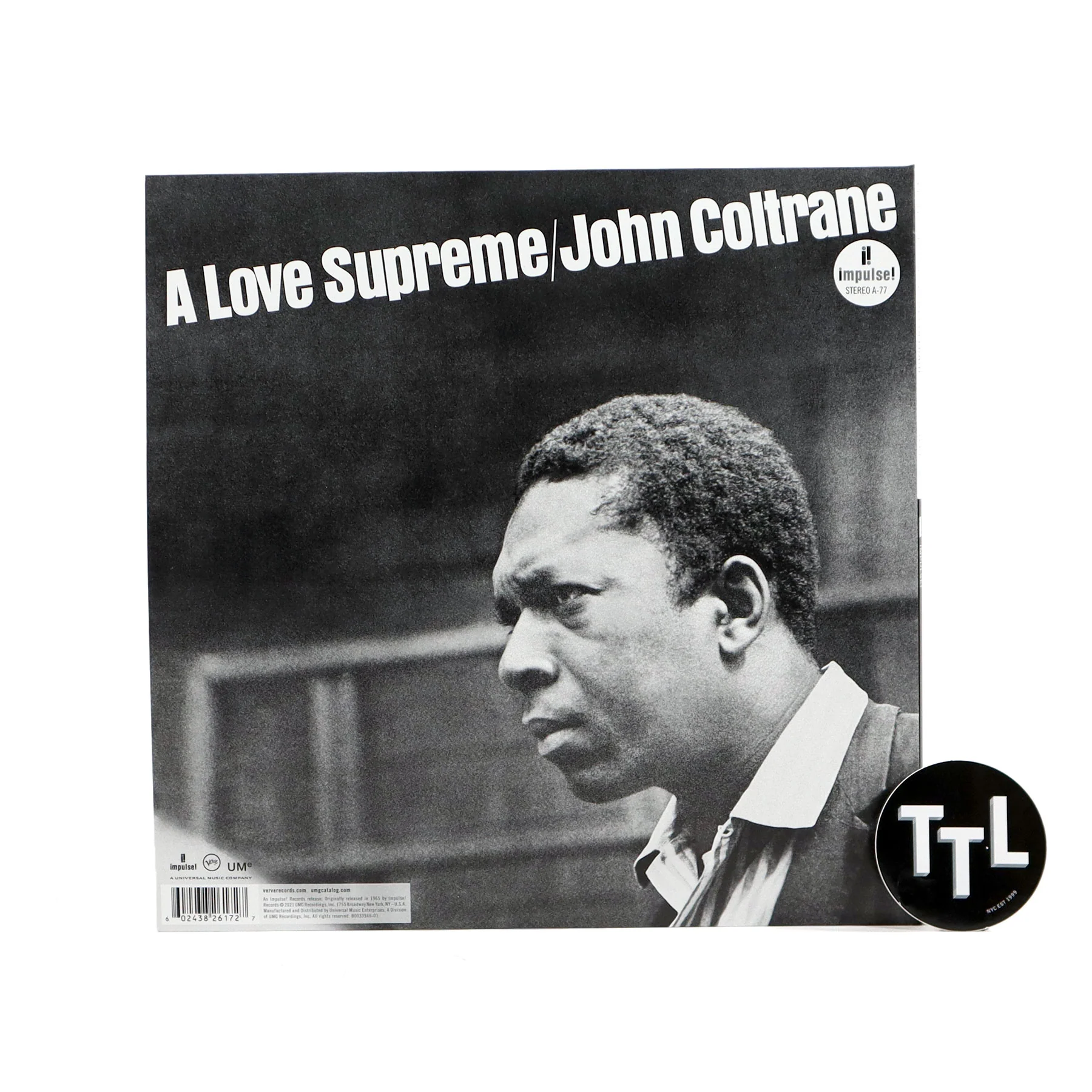 John Coltrane: A Love Supreme (Blue Colored Vinyl) Vinyl LP - Image 3