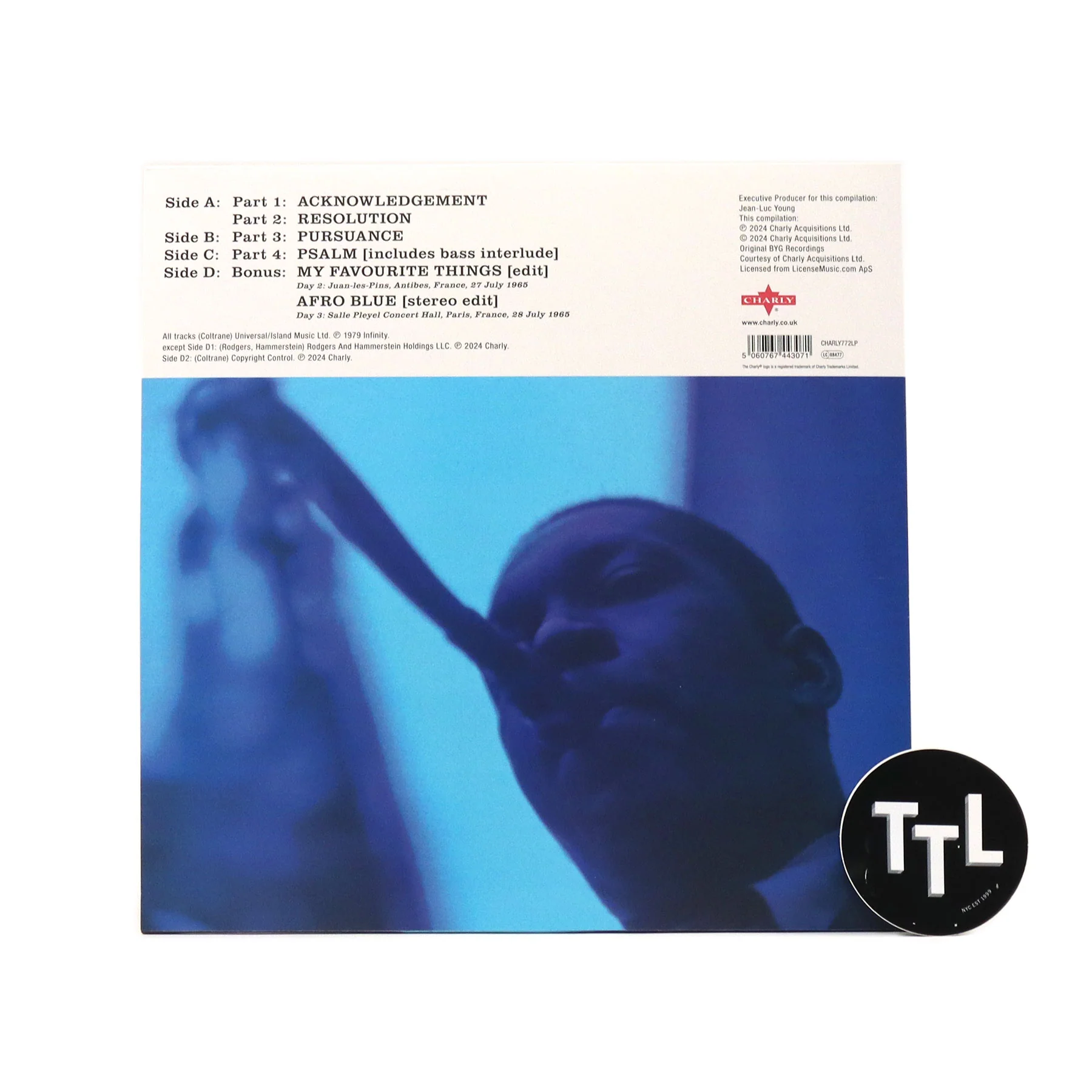John Coltrane: A Love Supreme - Live At The 6th International Jazz Festival Vinyl 2LP - Image 3