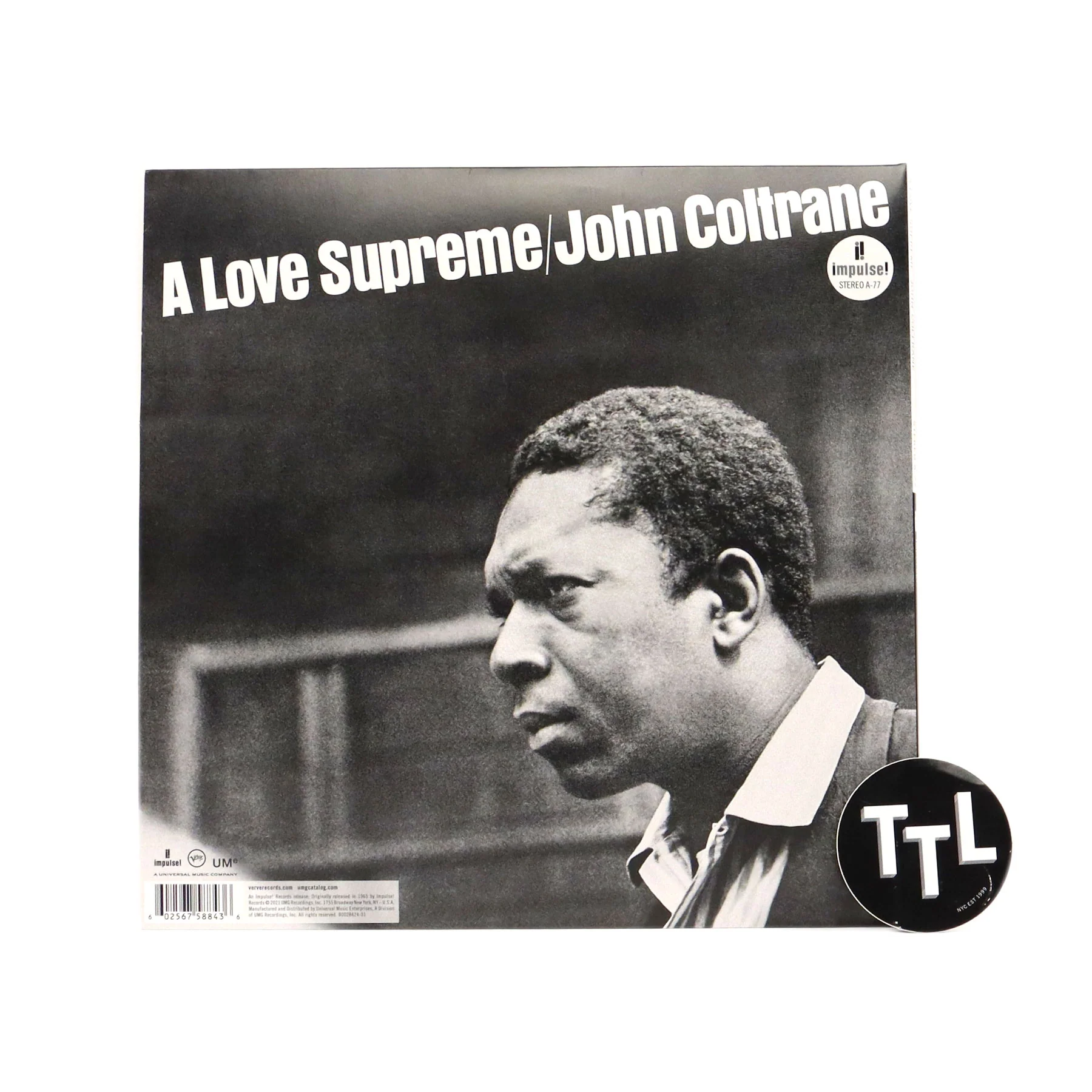 John Coltrane: A Love Supreme (Orange Colored Vinyl) Vinyl LP - Image 3