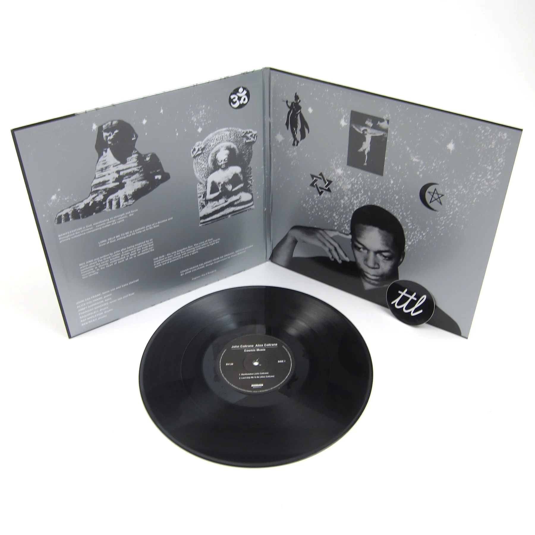 John Coltrane & Alice Coltrane: Cosmic Music Vinyl LP - Image 2