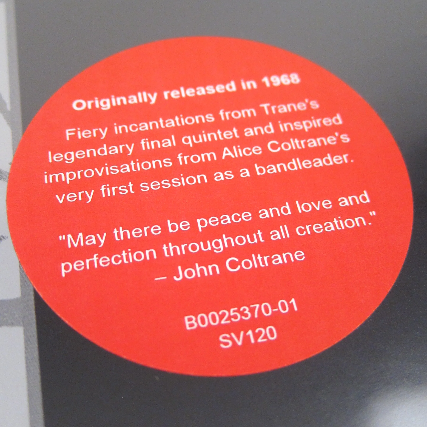 John Coltrane & Alice Coltrane: Cosmic Music Vinyl LP - Image 4