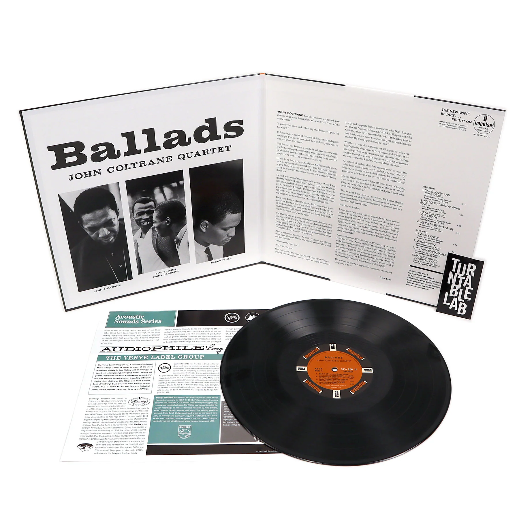 John Coltrane: Ballads (Acoustic Sounds 180g) Vinyl LP - Image 2