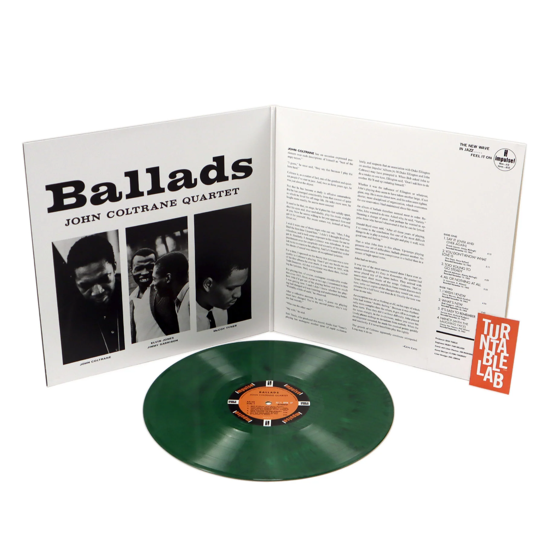 John Coltrane: Ballads (Import, Colored Vinyl) Vinyl LP - Image 2