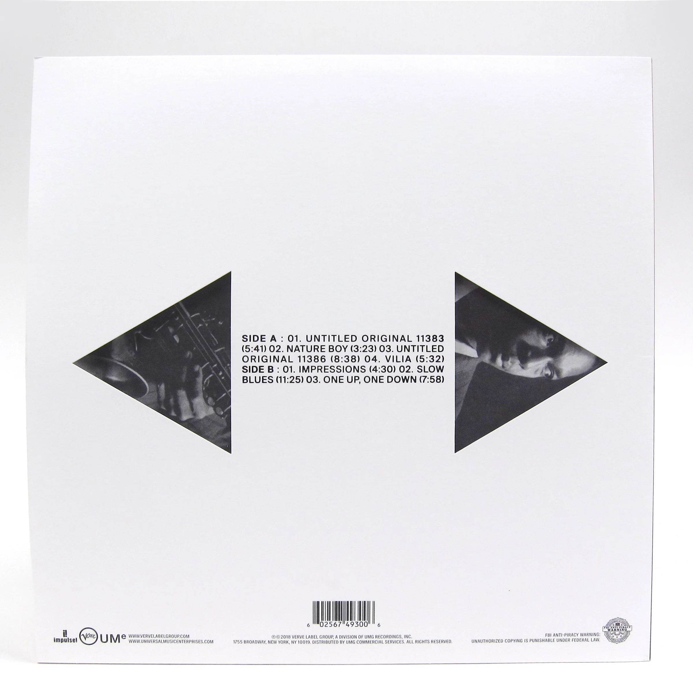 John Coltrane: Both Directions At Once - The Lost Album Vinyl LP - Image 3