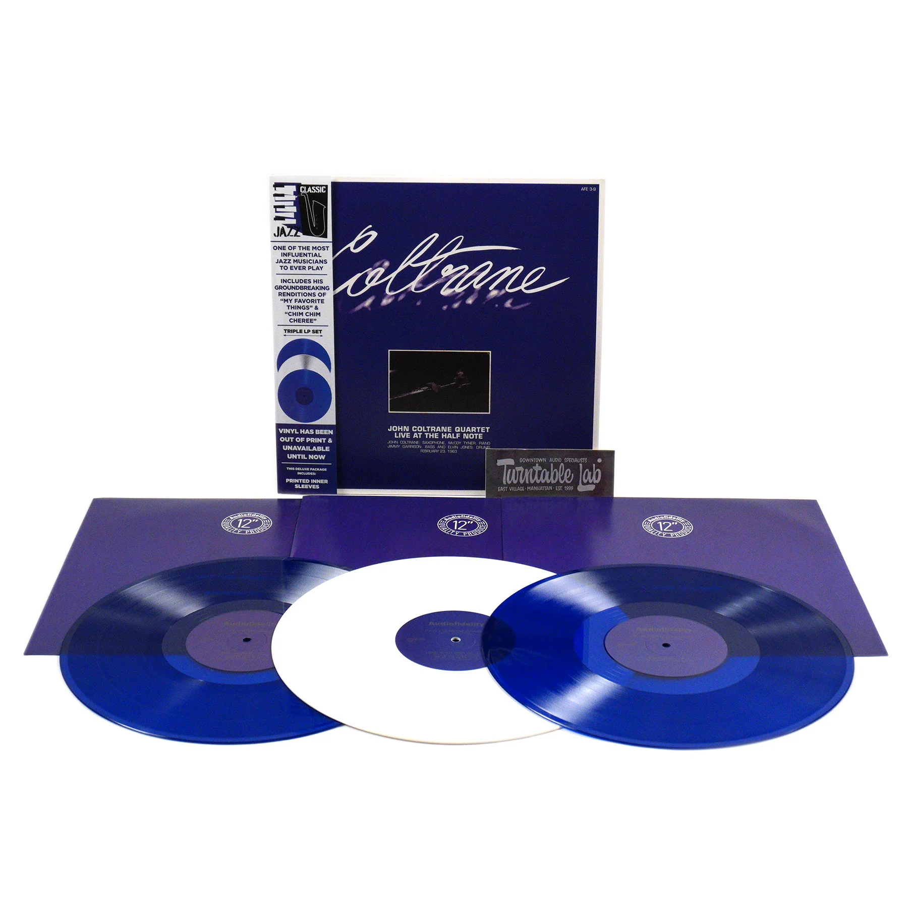 John Coltrane: Live At The Half Note (Colored Vinyl) Vinyl 3LP - Image 2