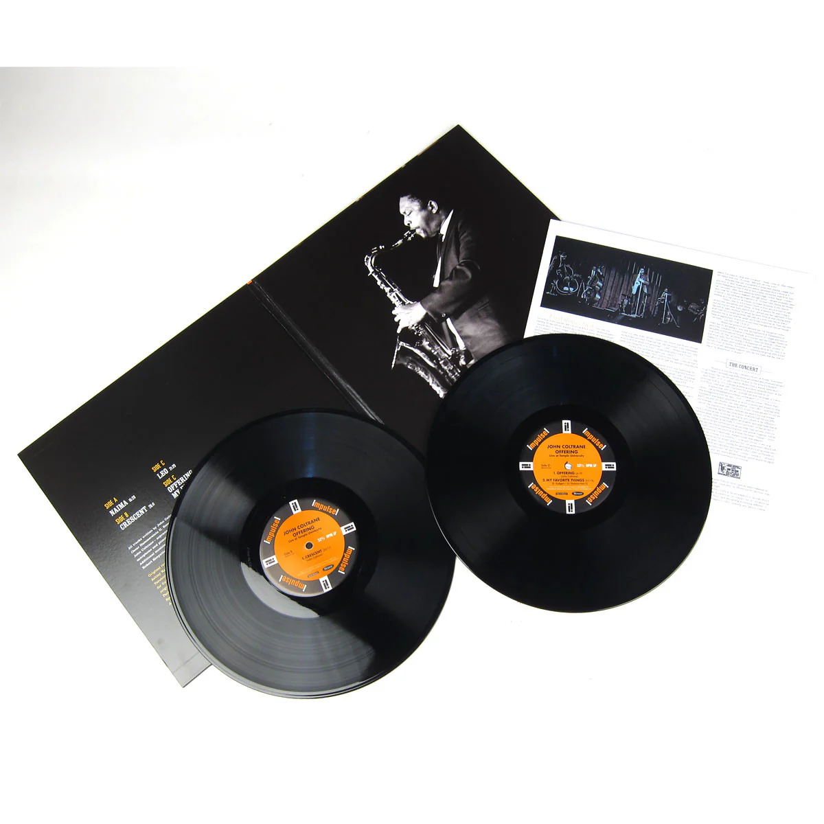 John Coltrane: Offering Live at Temple University (180g) Deluxe Vinyl 2LP - Image 2