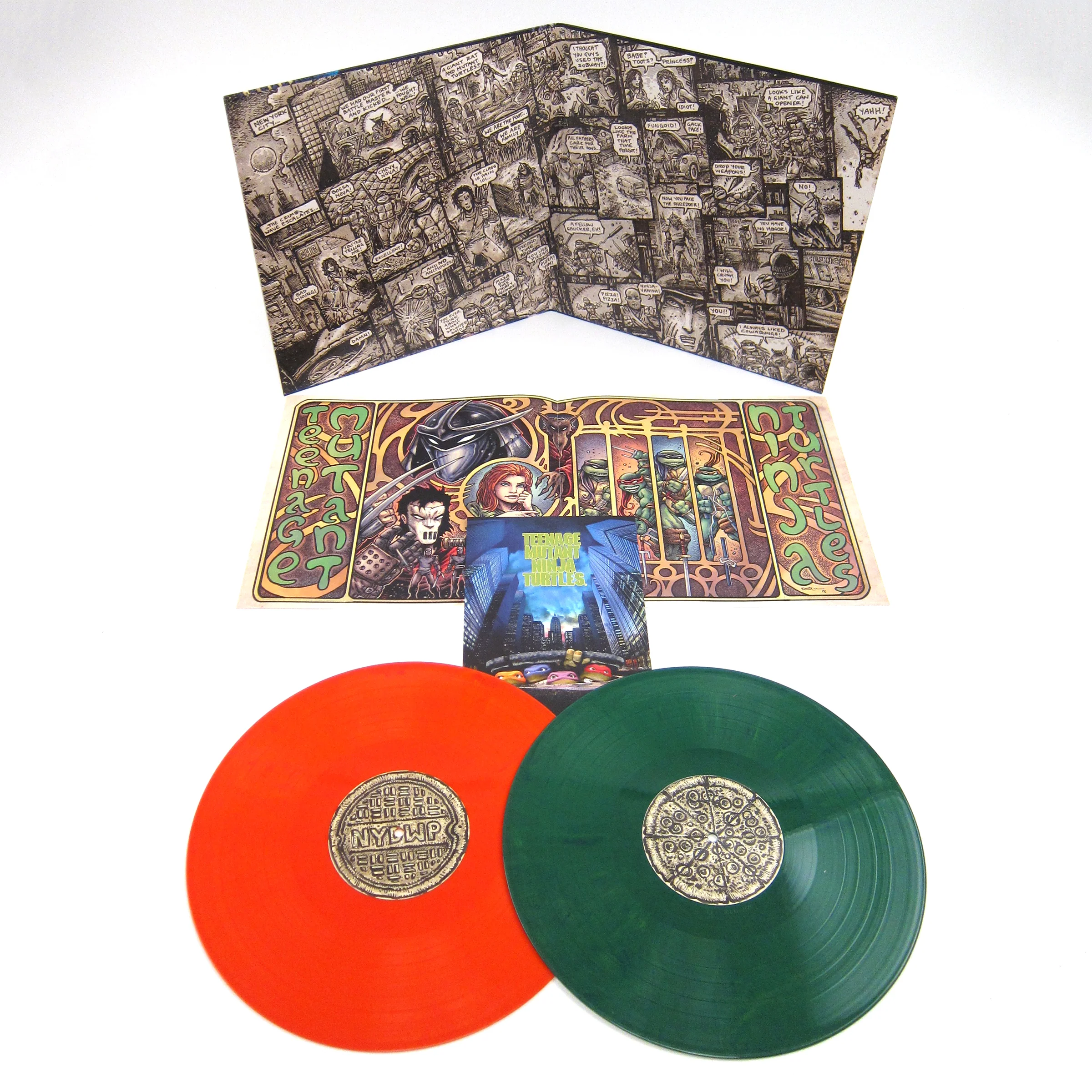 John Du Prez: Teenage Mutant Ninja Turtles Soundtrack (Colored Vinyl) Vinyl 2LP - Image 2