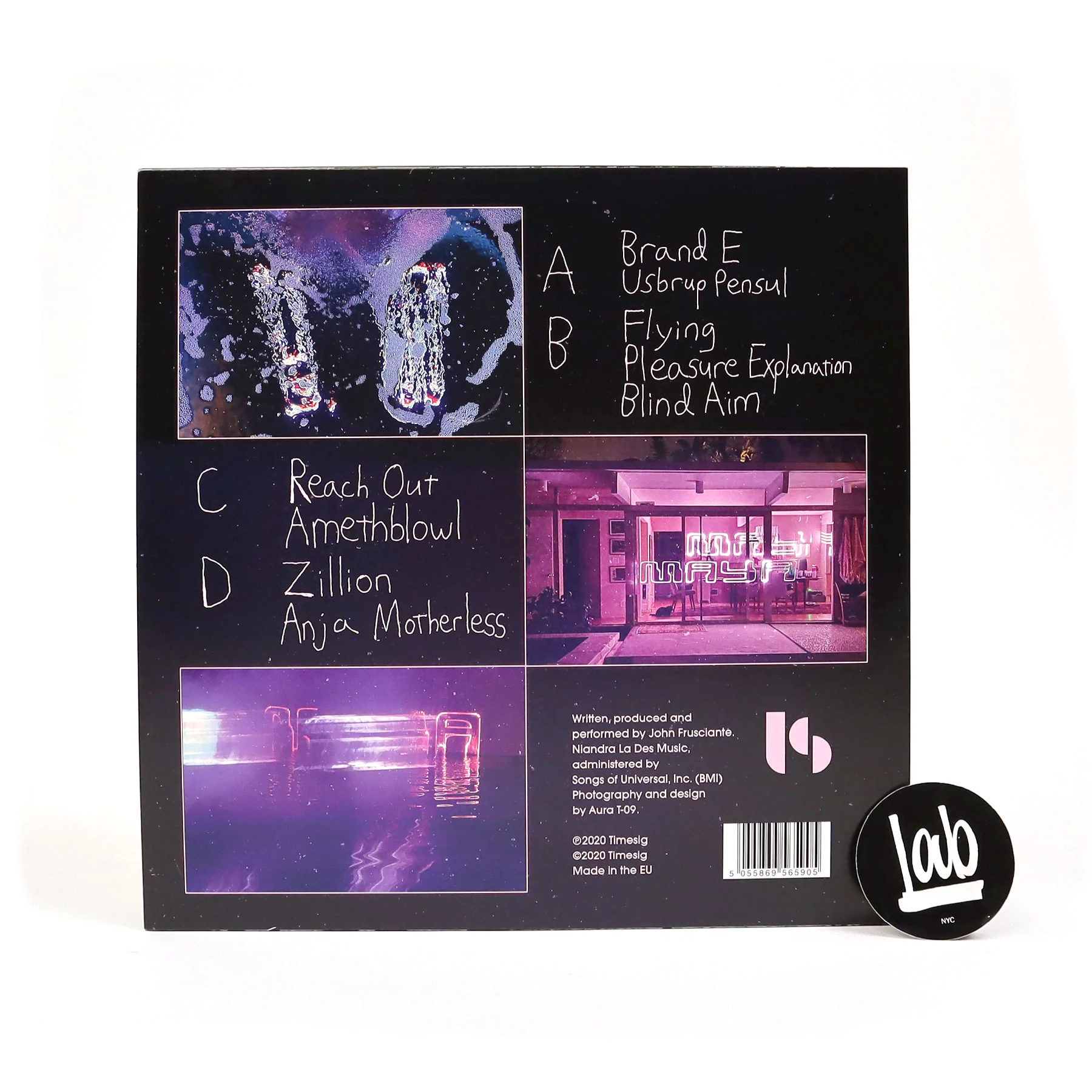 John Frusciante: Maya (Indie Exclusive Colored Vinyl) Vinyl 2LP - Image 3