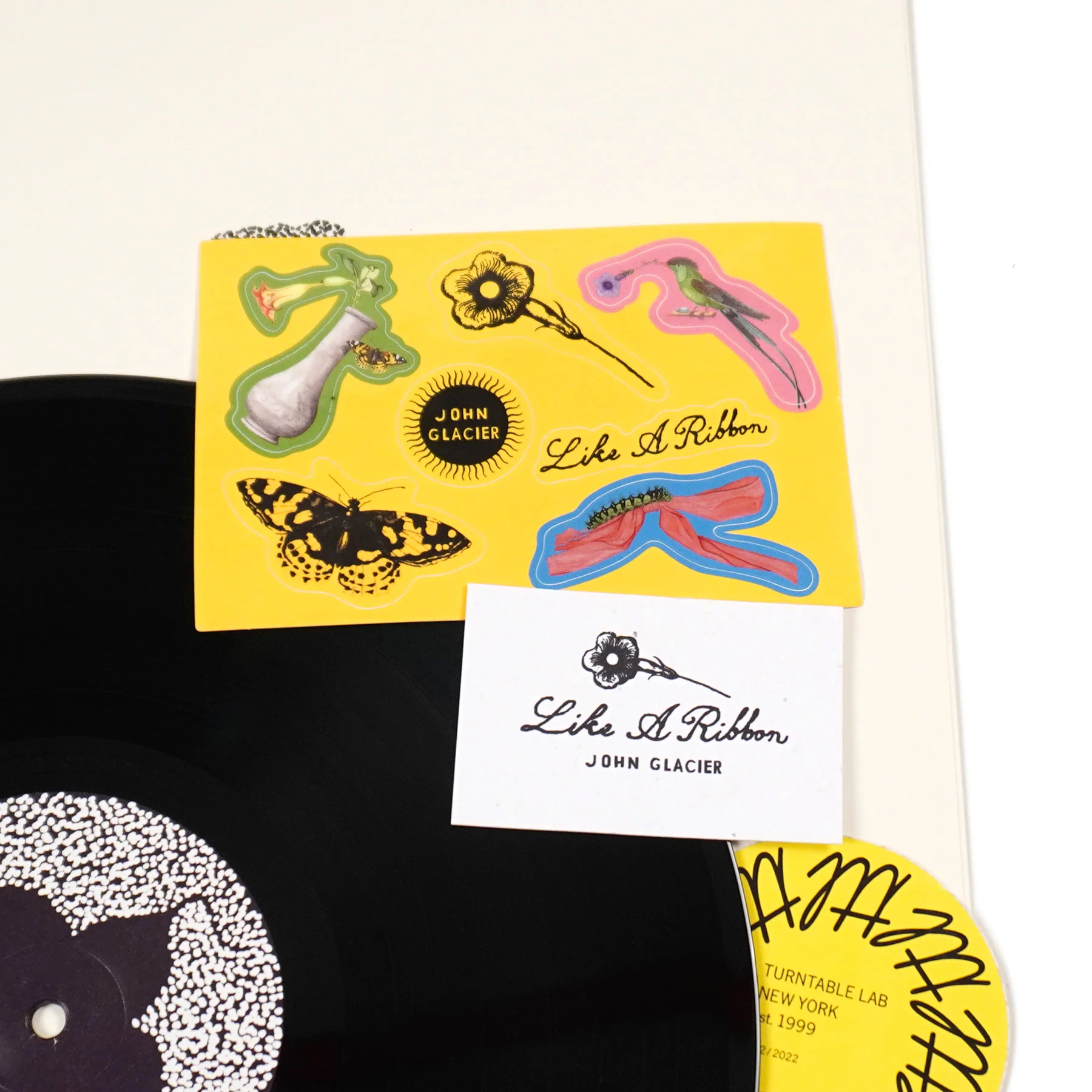 John Glacier: Like A Ribbon Vinyl LP - Image 3