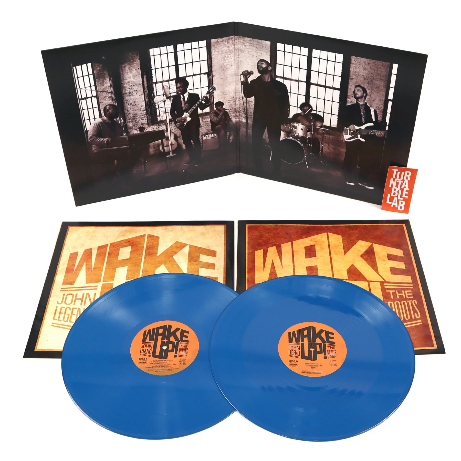 John Legend & The Roots: Wake Up! (Aqua Colored Vinyl) Vinyl 2LP - Image 2