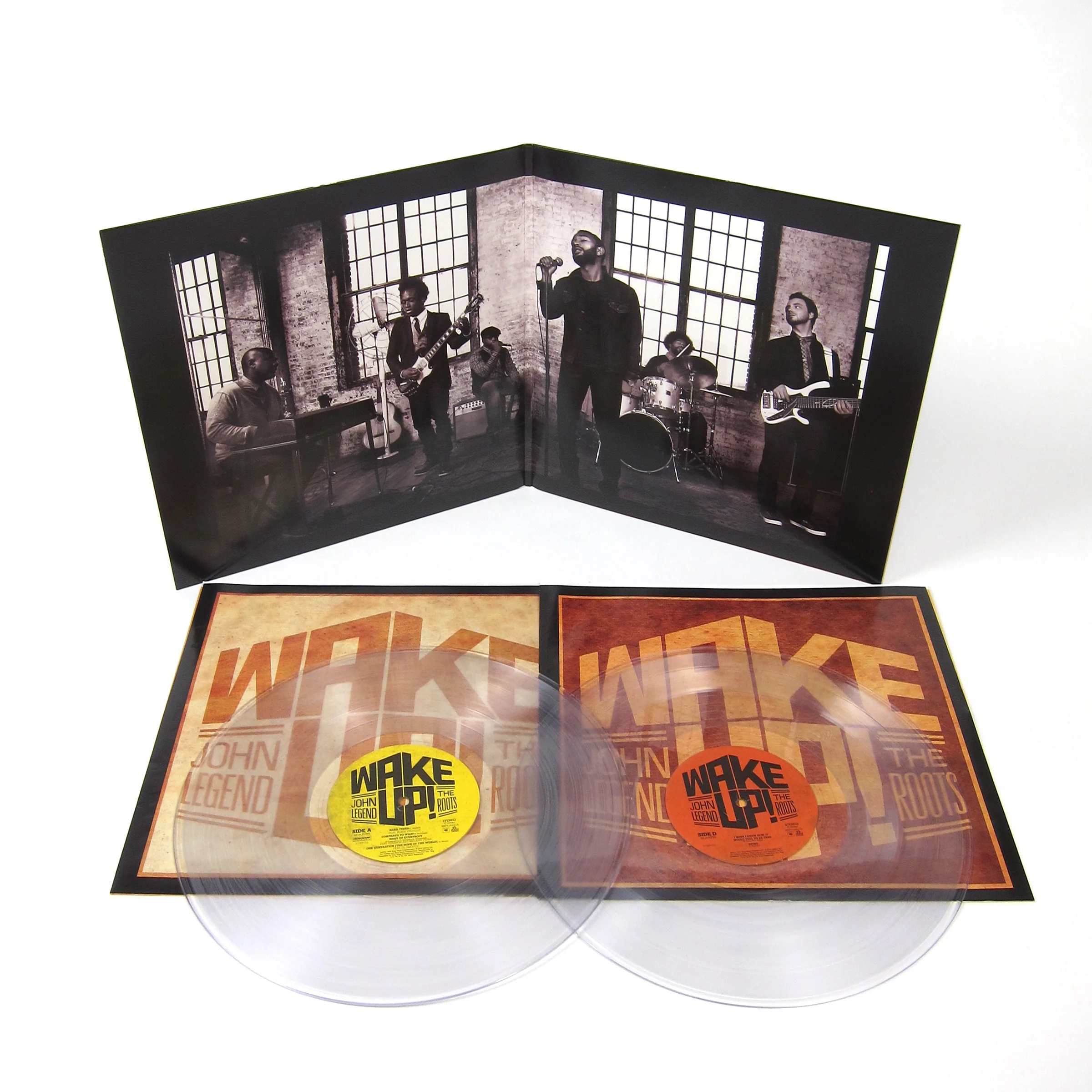 John Legend & The Roots: Wake Up! (Clear Colored Vinyl) Vinyl 2LP - Image 2