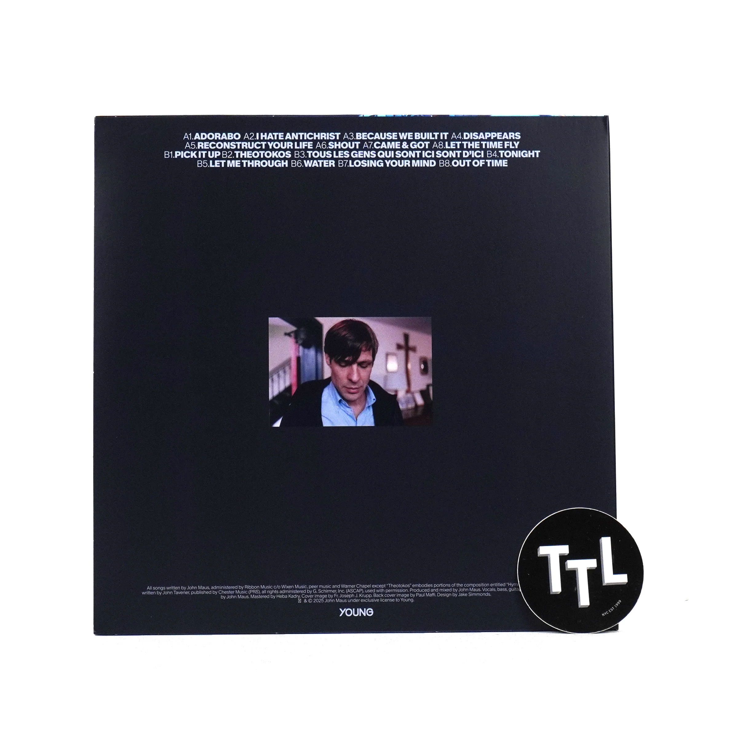 John Maus: Later Than You Think (Indie Exclusive Colored Vinyl) Vinyl LP - Image 3