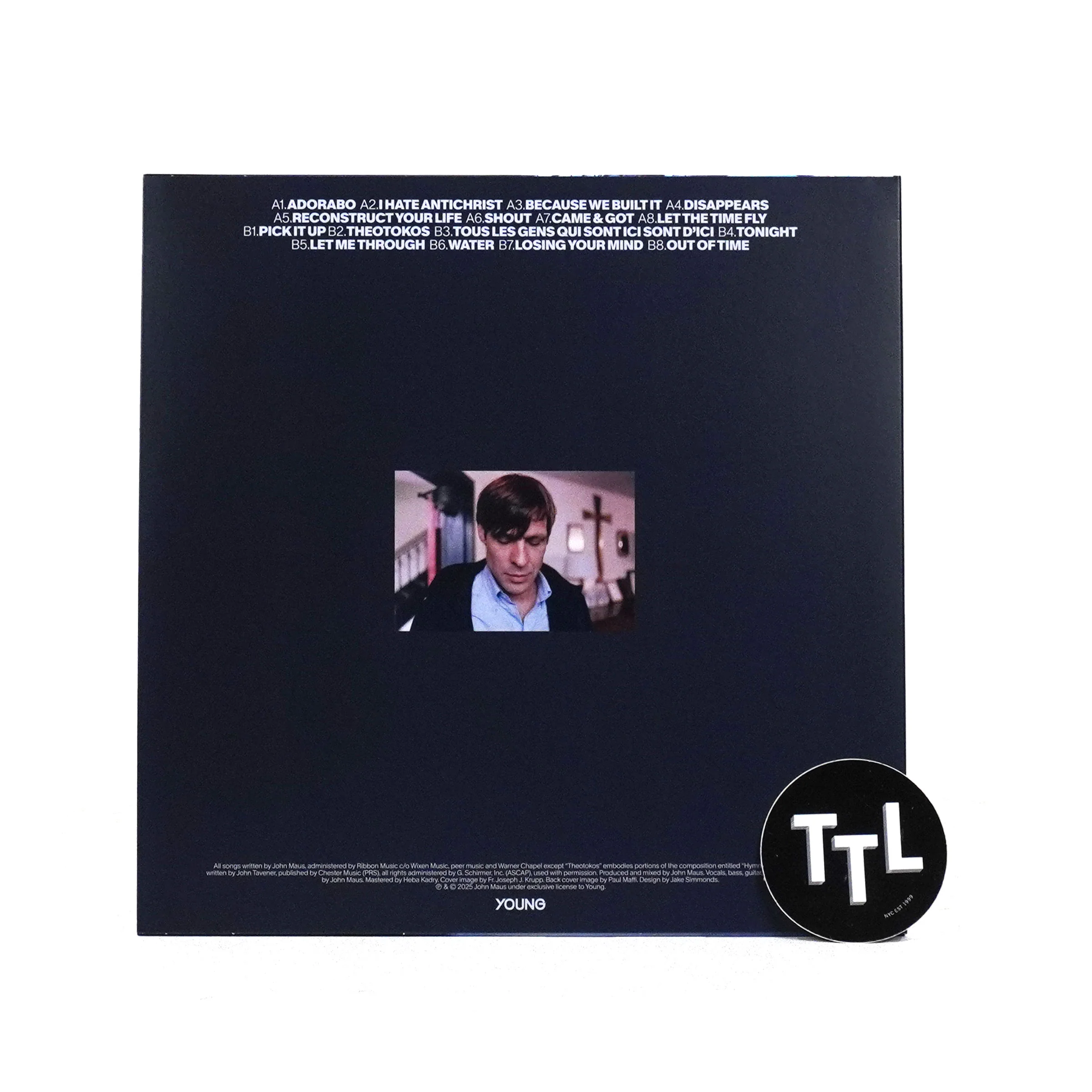 John Maus: Later Than You Think Vinyl LP - Image 2