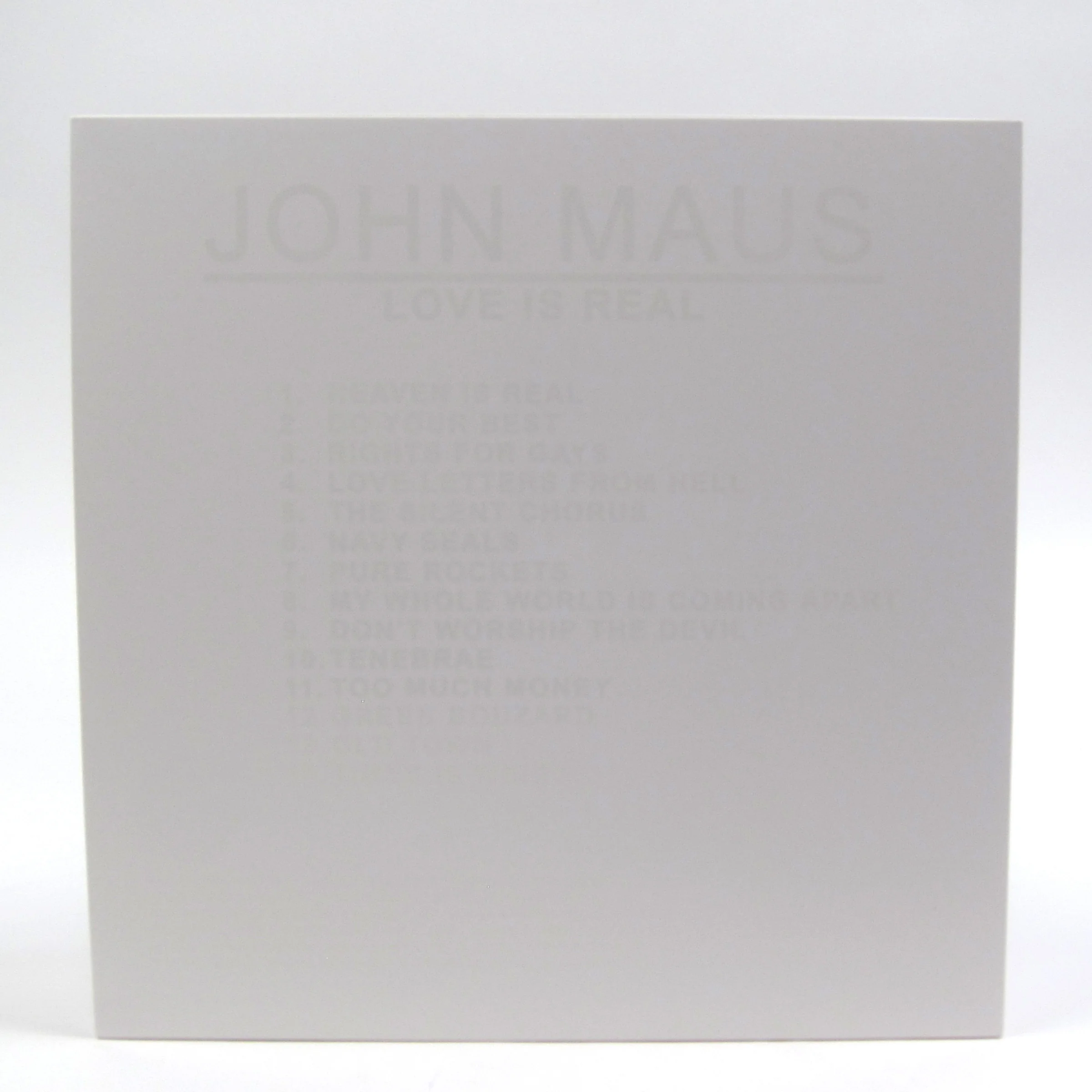 John Maus: Love Is Real (180g) Vinyl LP - Image 2