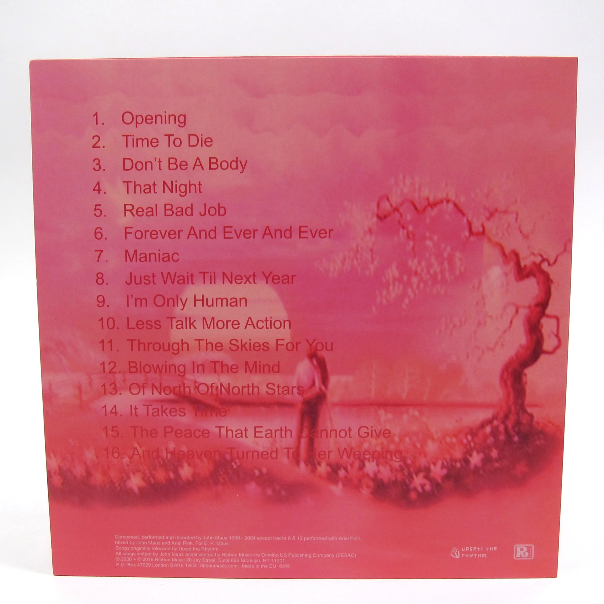 John Maus: Songs (180g) Vinyl LP - Image 2