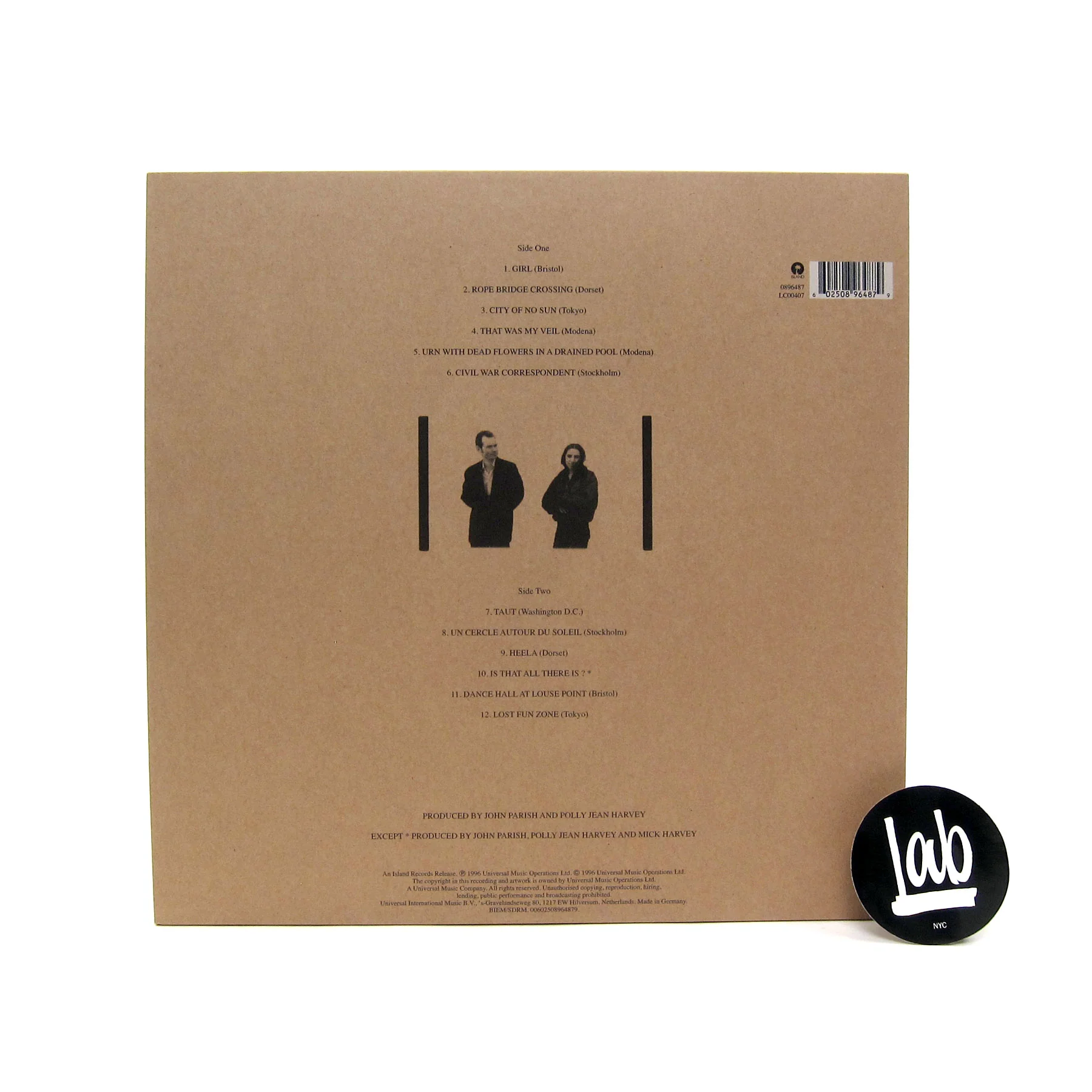 John Parish & Polly Jean Harvey: Dance Hall At Louse Point (PJ Harvey) Vinyl LP - Image 3