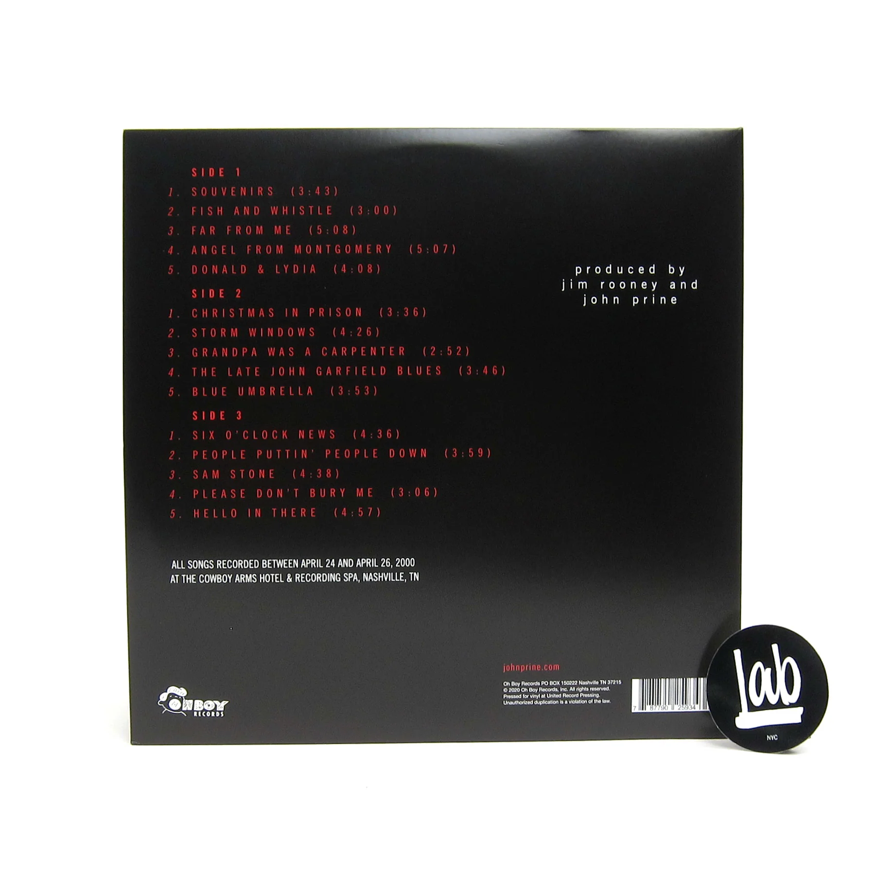 John Prine: Souvenirs (180g) Vinyl 2LP - Image 3
