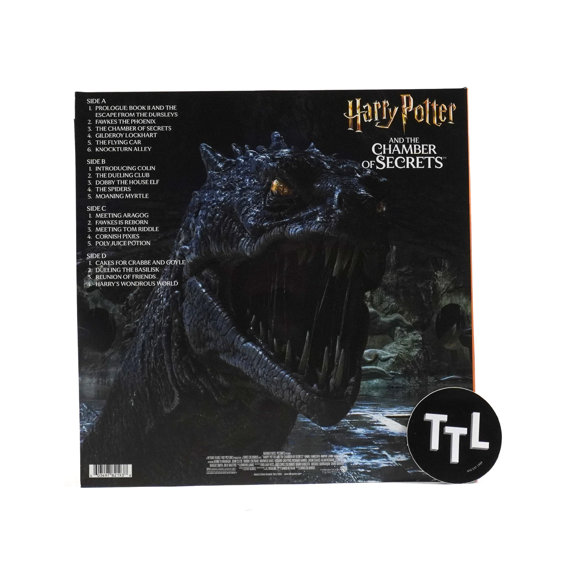 John Williams: Harry Potter And The Chamber Of Secrets Original Soundtrack Vinyl 2LP - Image 3