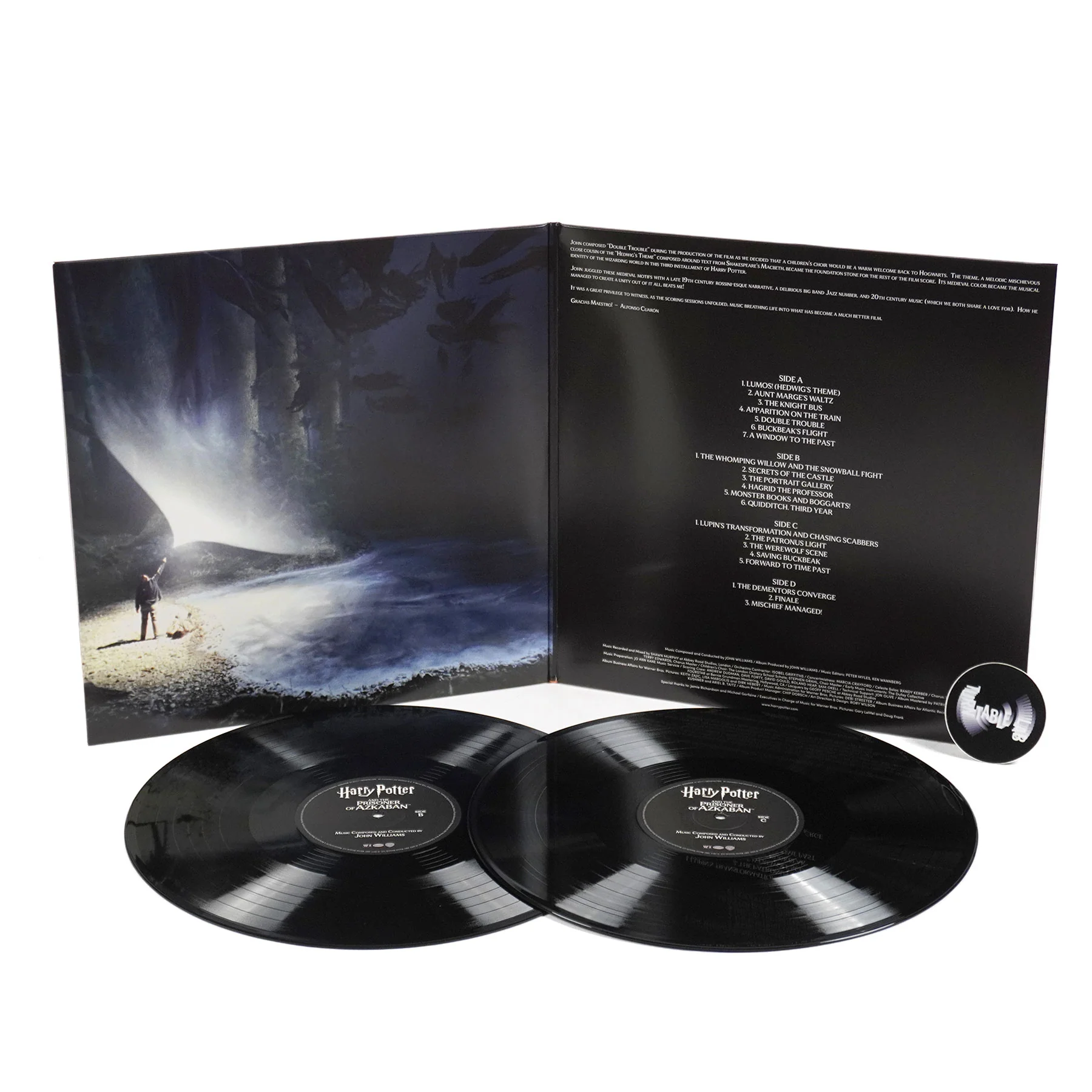 John Williams: Harry Potter And The Prisoner Of Azkaban Original Soundtrack Vinyl 2LP - Image 2