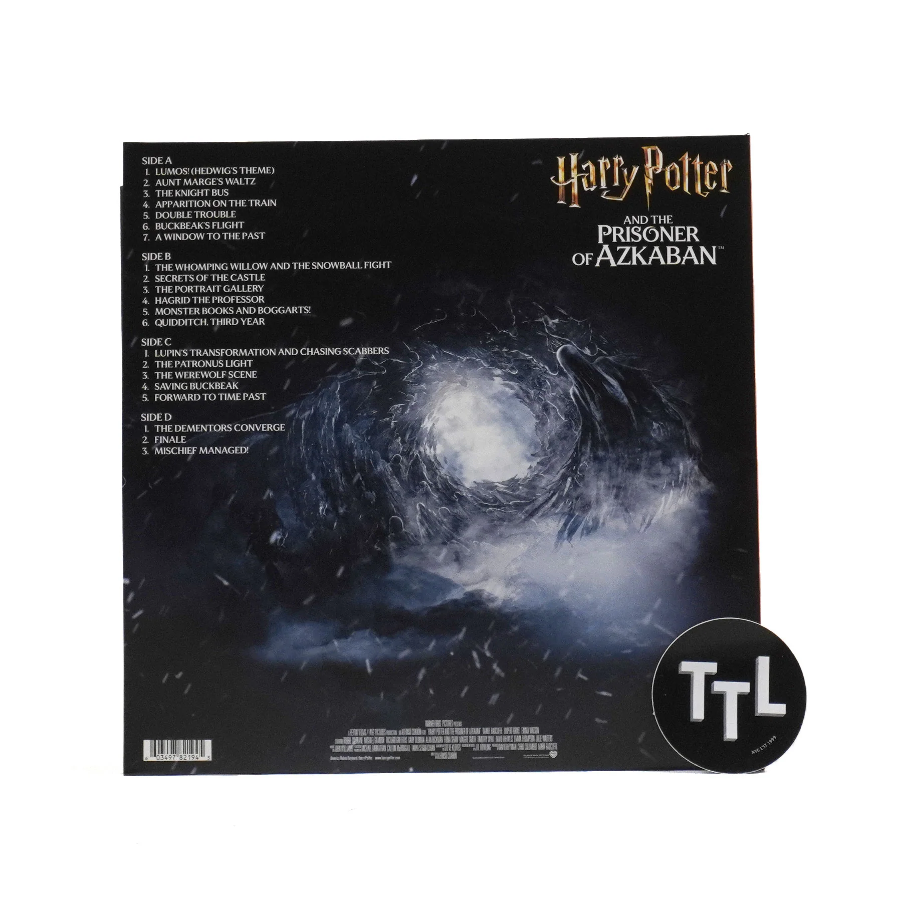 John Williams: Harry Potter And The Prisoner Of Azkaban Original Soundtrack Vinyl 2LP - Image 3