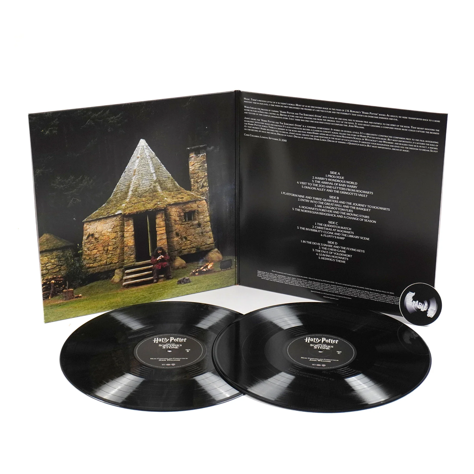 John Williams: Harry Potter and The Sorcerer's Stone Original Soundtrack Vinyl 2LP - Image 2