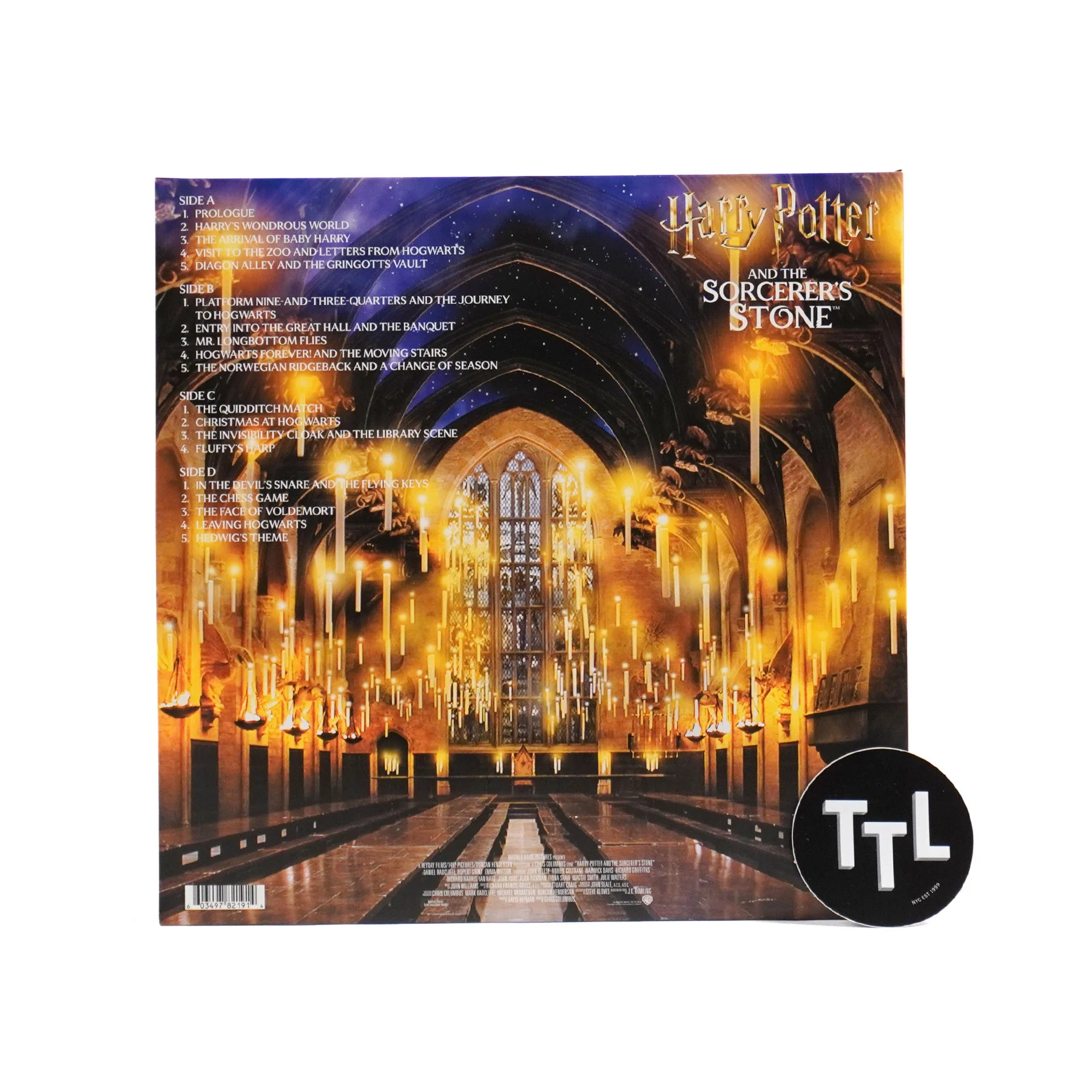 John Williams: Harry Potter and The Sorcerer's Stone Original Soundtrack Vinyl 2LP - Image 3