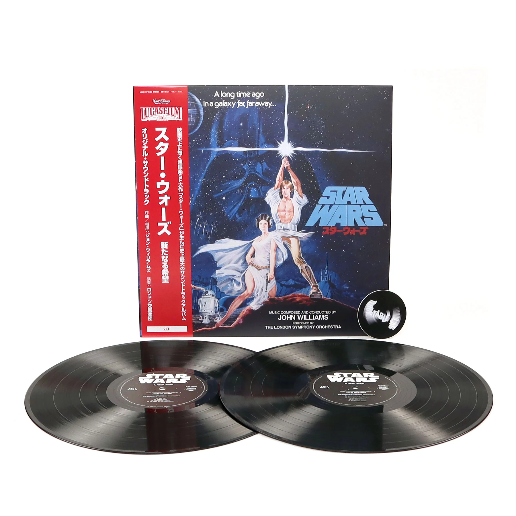 John Williams: Star Wars Episode IV - A New Hope (Japan Import) Vinyl 2LP - Image 2