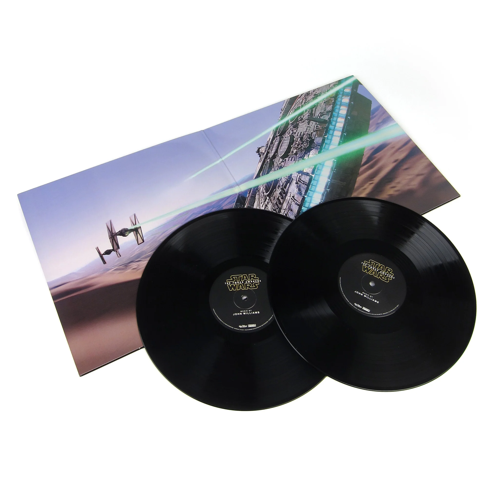 John Williams: Star Wars - The Force Awakens Soundtrack (Holographic) Vinyl 2LP - Image 2