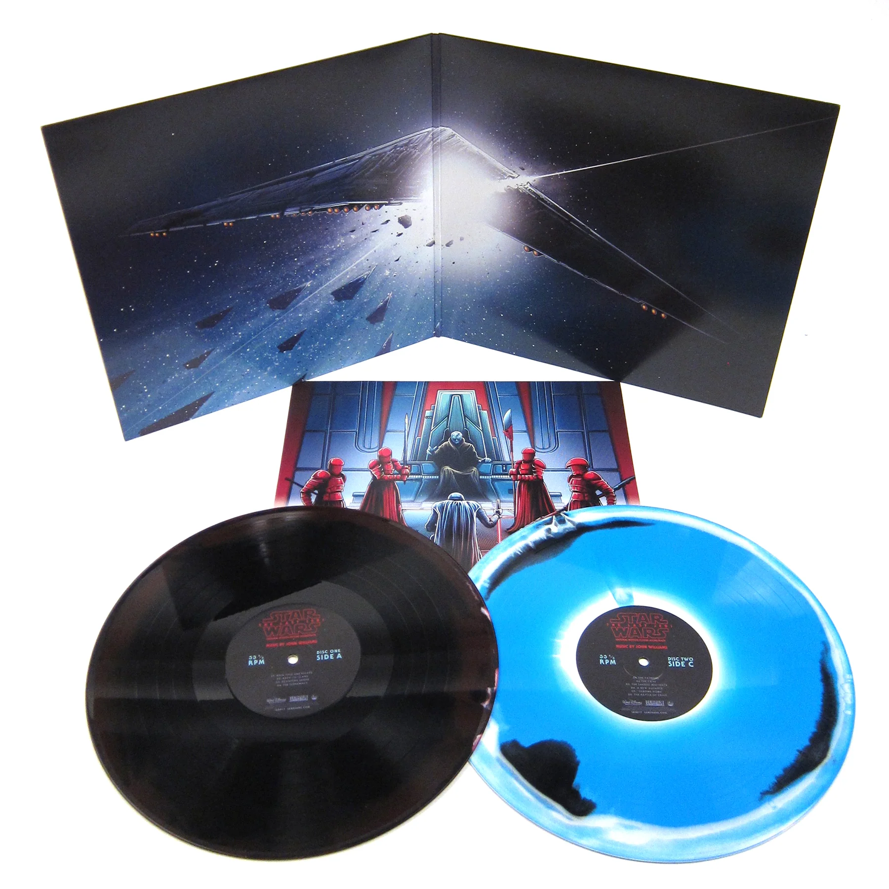 John Williams: Star Wars - The Last Jedi Soundtrack - Snoke & Kylo Variant (180g, Colored Vinyl) Vinyl 2LP - Image 2