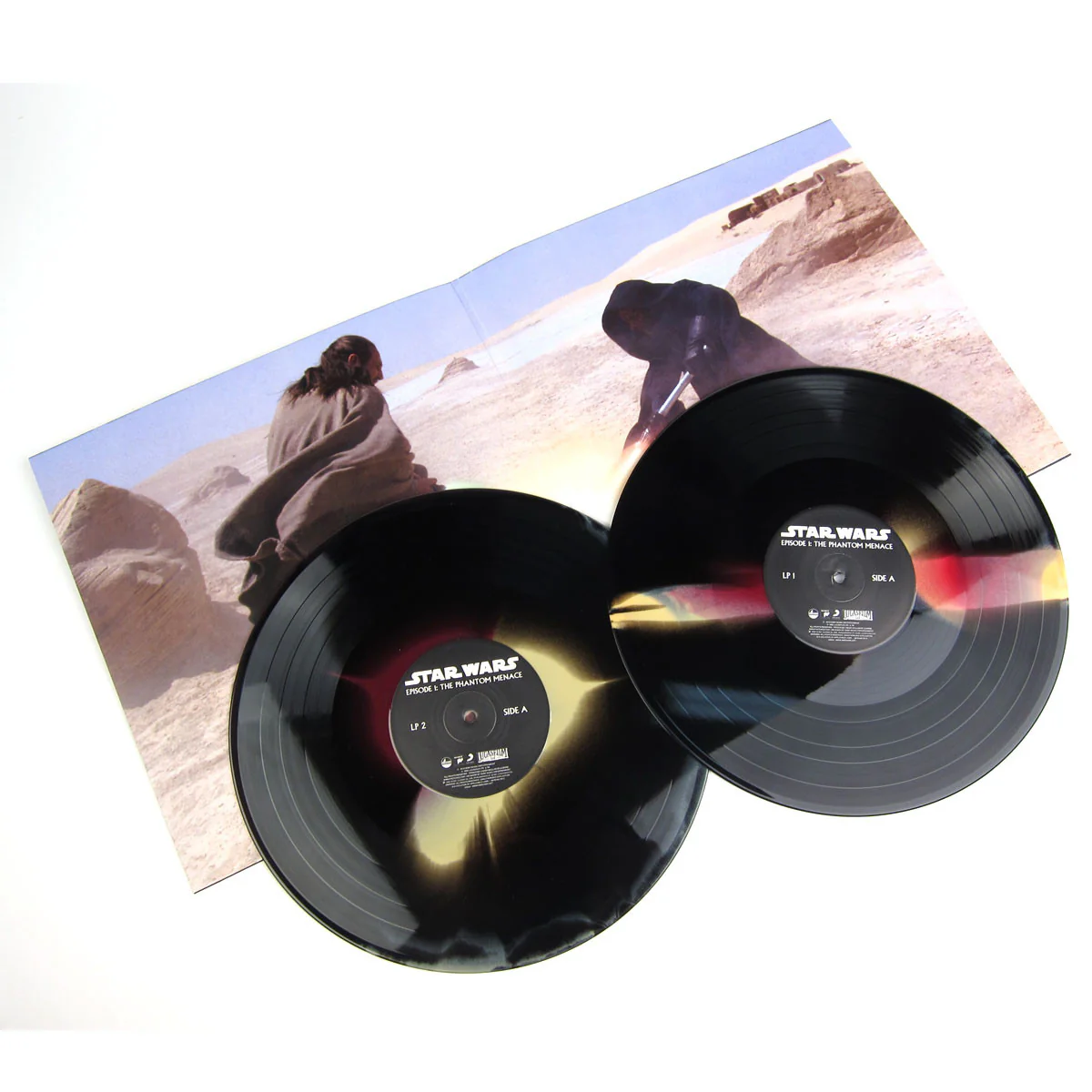 John Williams: Star Wars - The Phantom Menace Soundtrack (Darth Maul Colored Vinyl) Vinyl 2LP - Image 2
