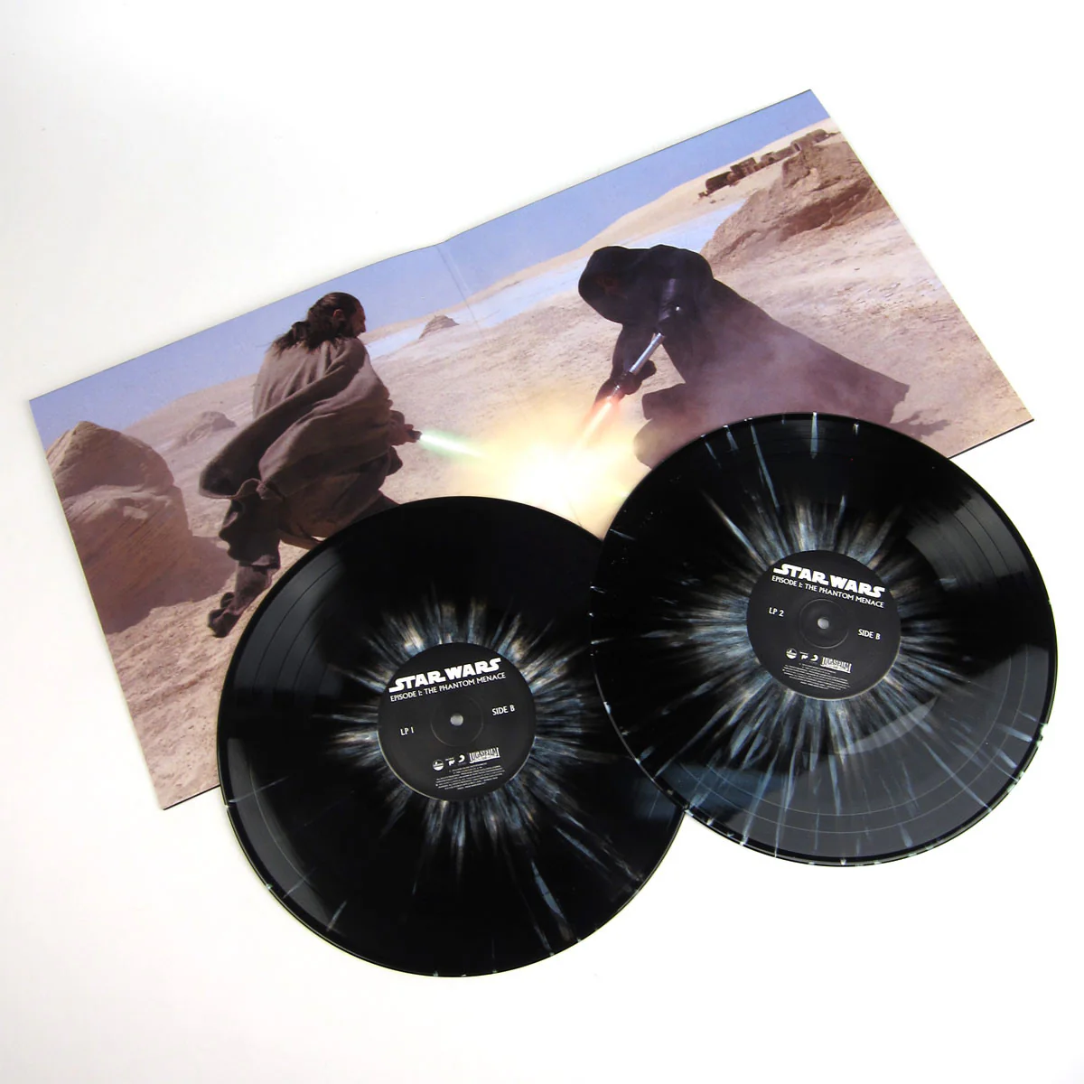John Williams: Star Wars - The Phantom Menace Soundtrack (Hyperdrive Colored Vinyl) Vinyl 2LP - Image 2