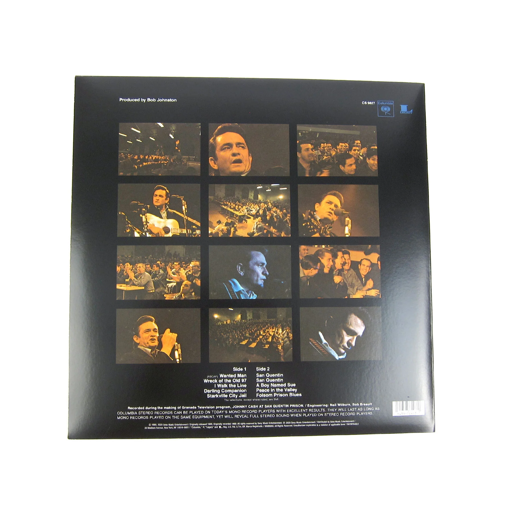 Johnny Cash: At San Quentin Vinyl LP - Image 2