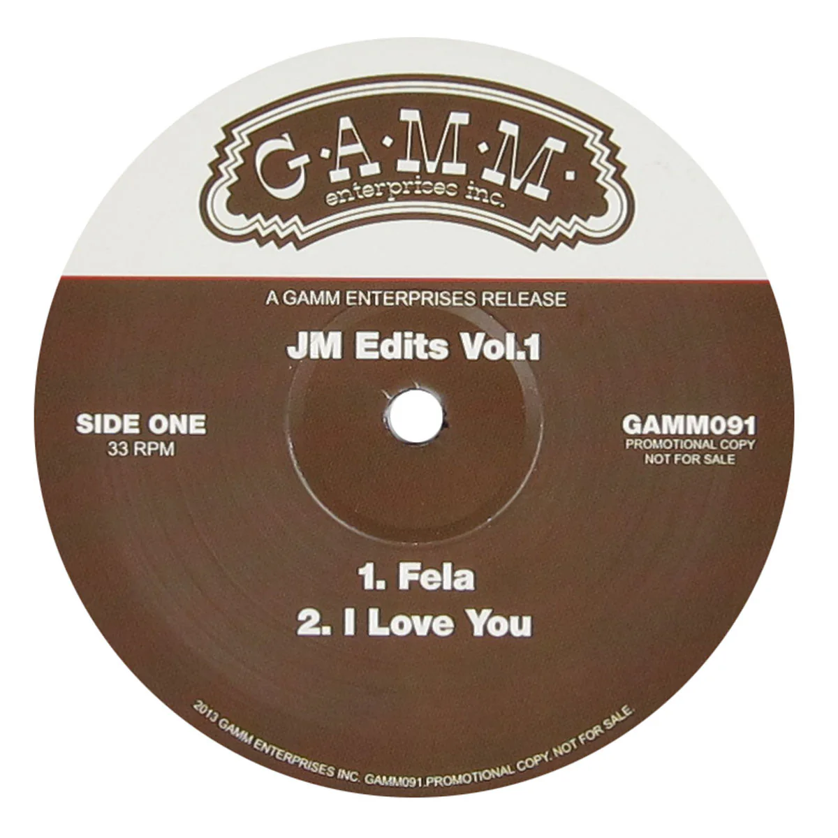 Johnny Miller: JM Edits Vol.1 (Fela, D'Angelo, Weldon Irvine, Bill Withers) Vinyl 12"
