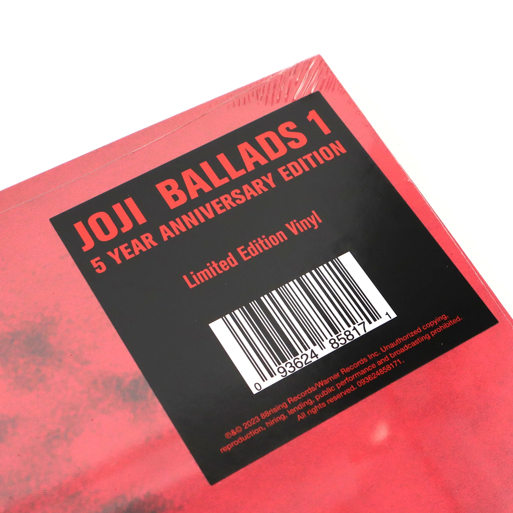 Joji: Ballads 1 - 5th Anniversary Edition Vinyl LP - Image 4