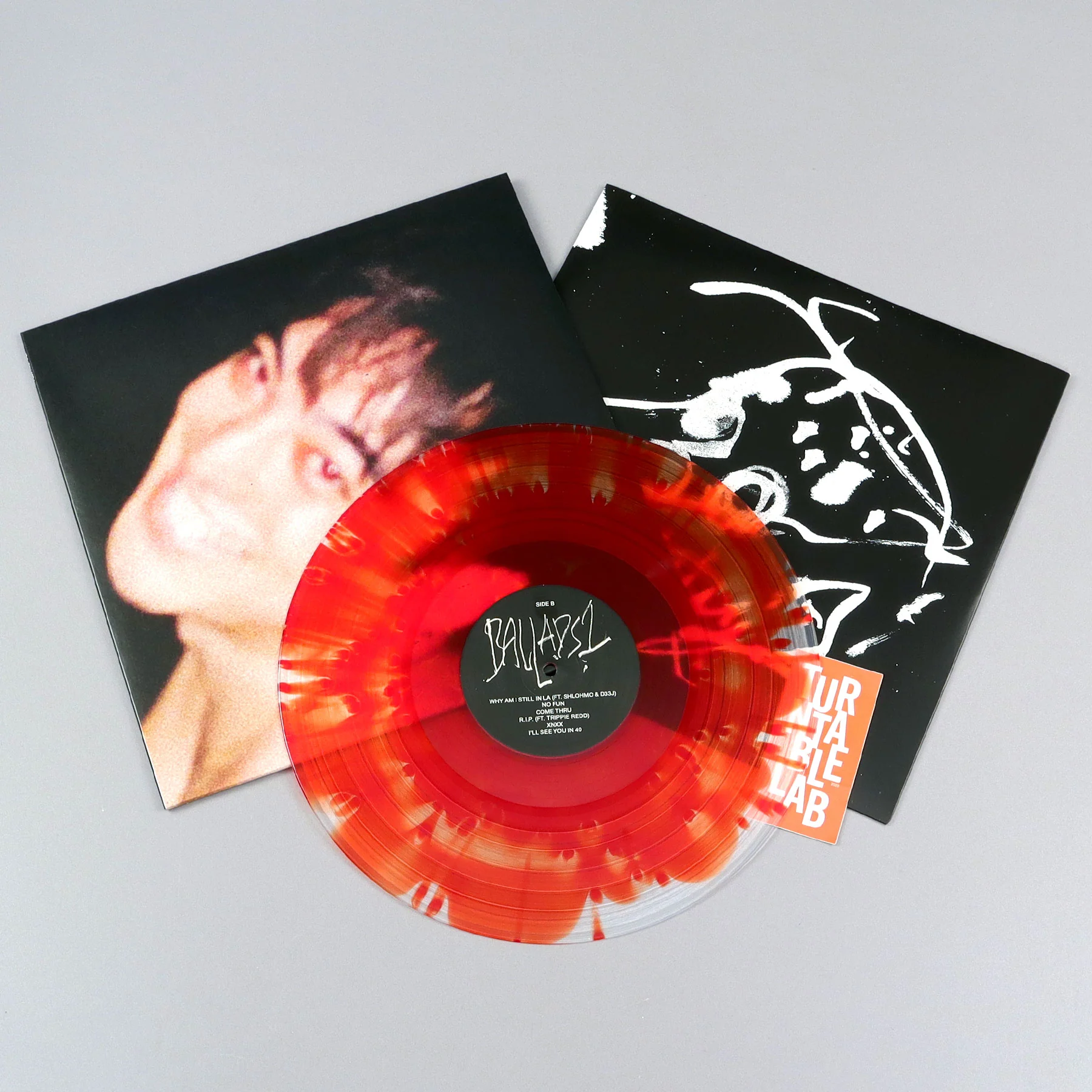 Joji: BALLADS 1 (Cloudy Clear & Red Colored Vinyl) Vinyl LP - Turntable Lab Exclusive - LIMIT 1 PER CUSTOMER - Image 2
