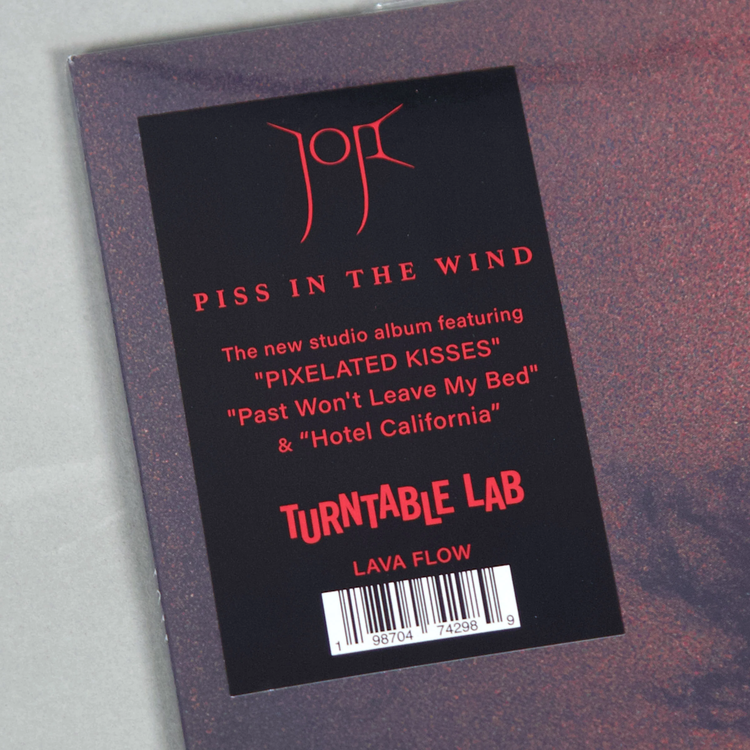 Joji: Piss In The Wind (Lava Flow Colored Vinyl) Vinyl LP - Turntable Lab Exclusive - Image 6