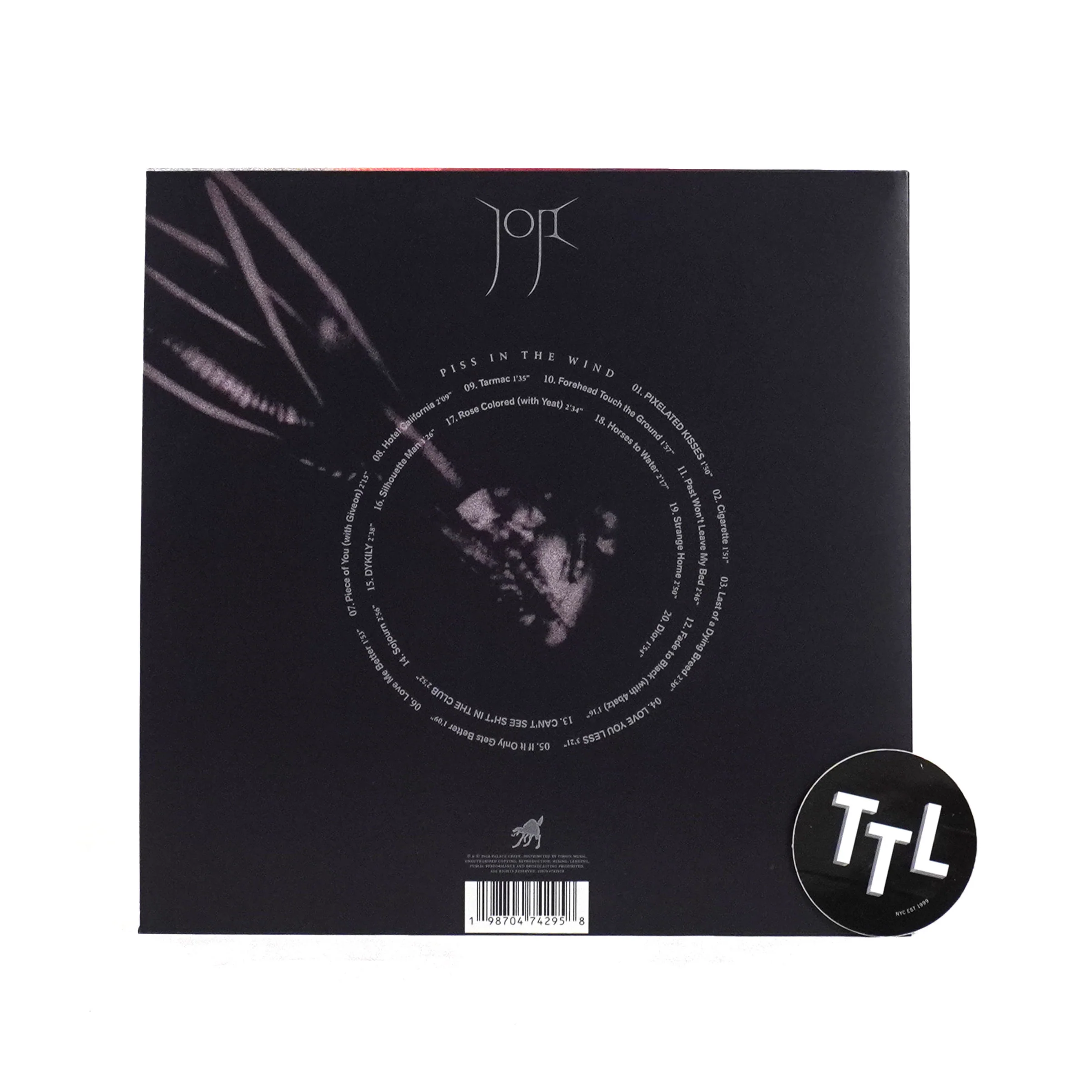 Joji: Piss In The Wind (Indie Exclusive Colored Vinyl) Vinyl LP - Image 4