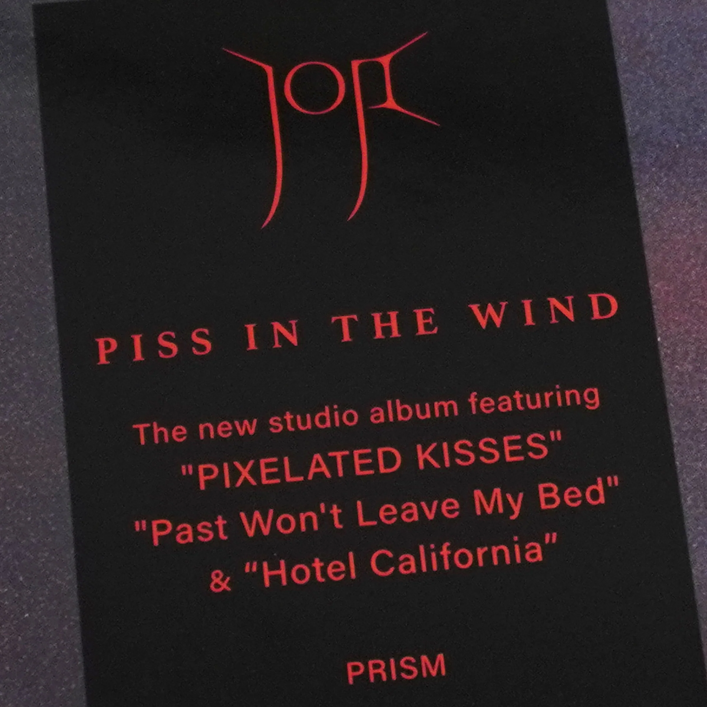 Joji: Piss In The Wind (Indie Exclusive Colored Vinyl) Vinyl LP - Image 5