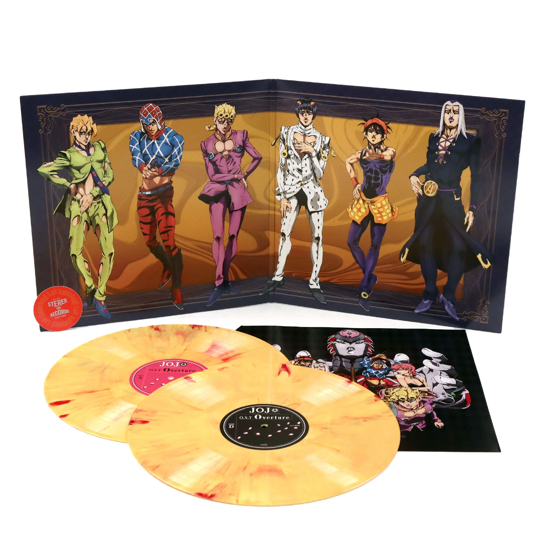 JoJo's Bizarre Adventure: Golden Wind Soundtrack (Colored Vinyl) Vinyl 2LP - Image 2