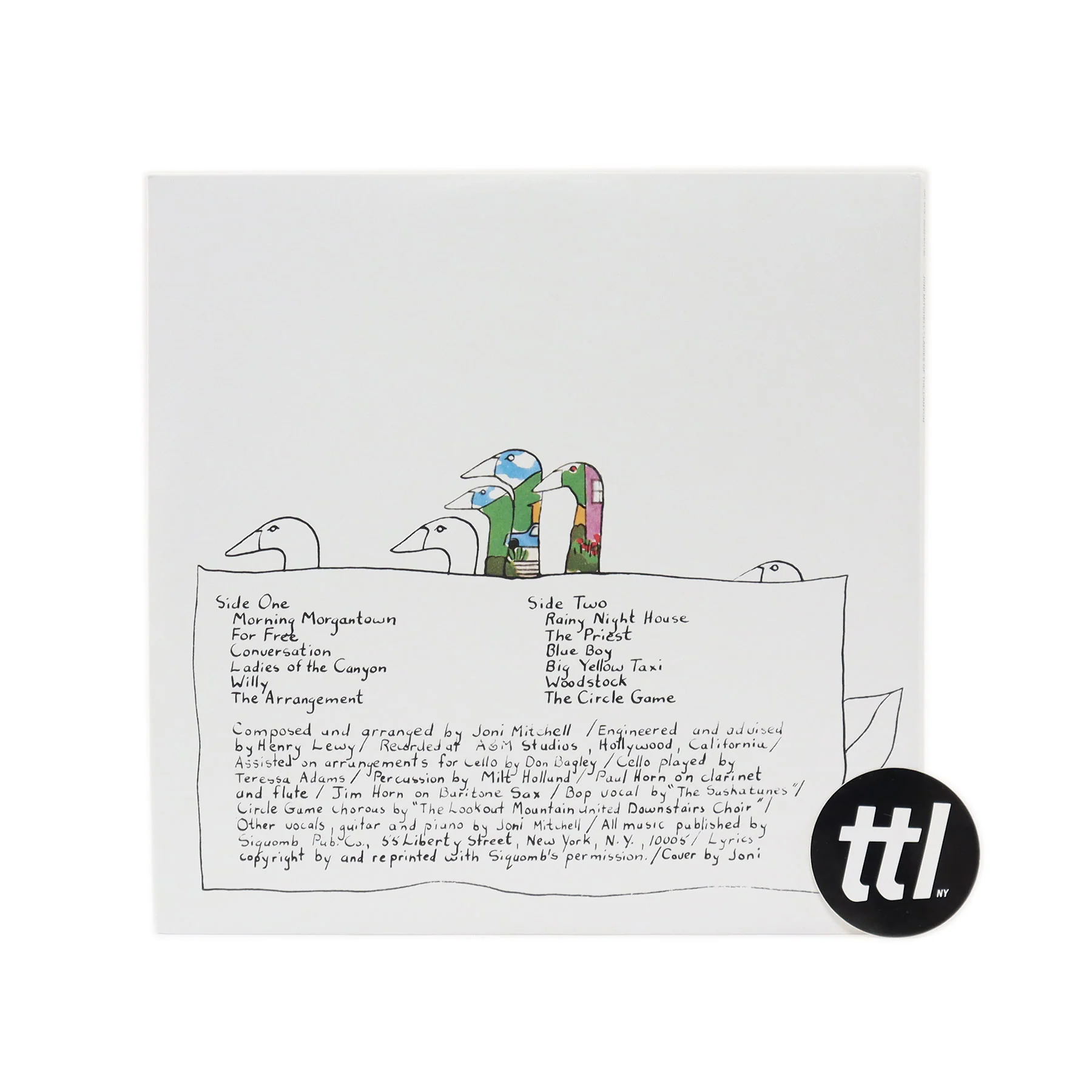 Joni Mitchell: Ladies Of The Canyon (Indie Exclusive Colored Vinyl) Vinyl LP - Image 3