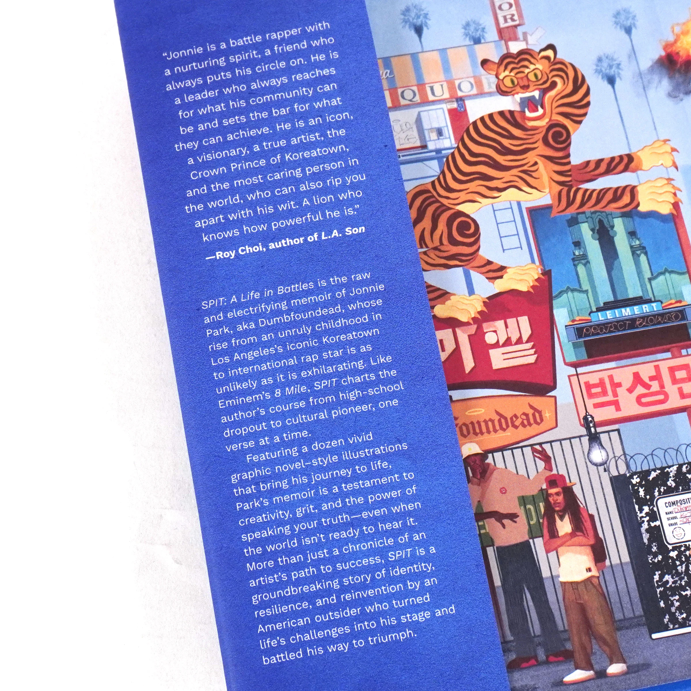 Jonnie Park: Spit - A Life In Battles Book - Image 3