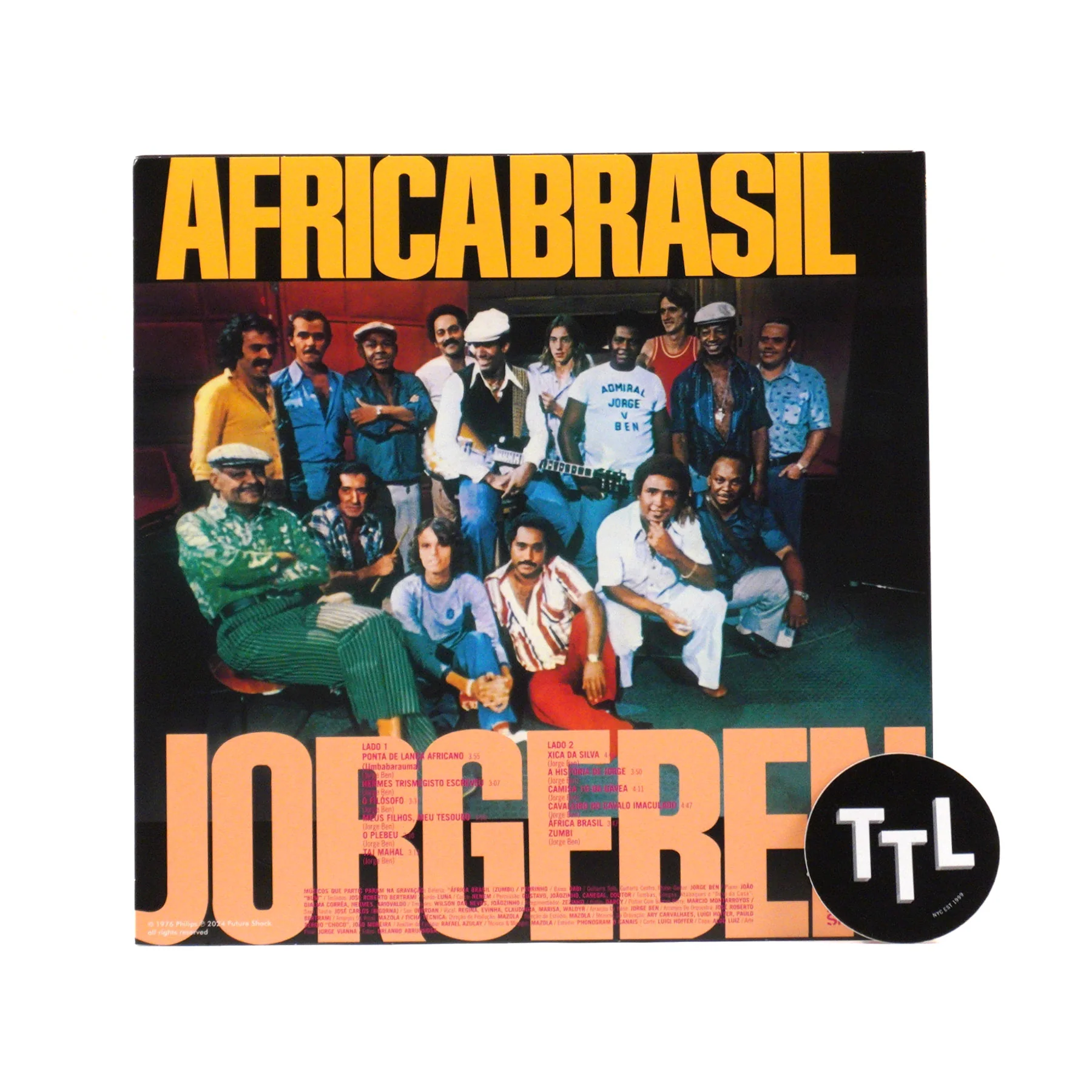 Jorge Ben: Africa Brasil (180g, Colored Vinyl) Vinyl LP - Image 3