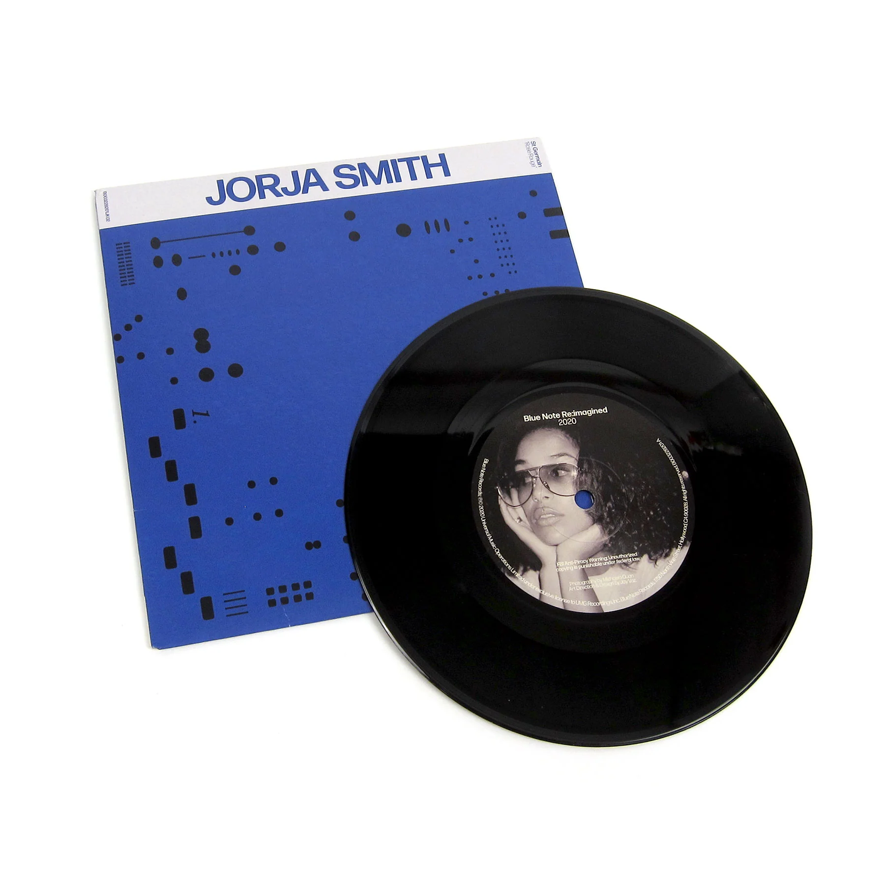 Jorja Smith & Ezra Collective: Blue Note Reimagined - Rose Rouge / Footprints Vinyl 7" - Image 3
