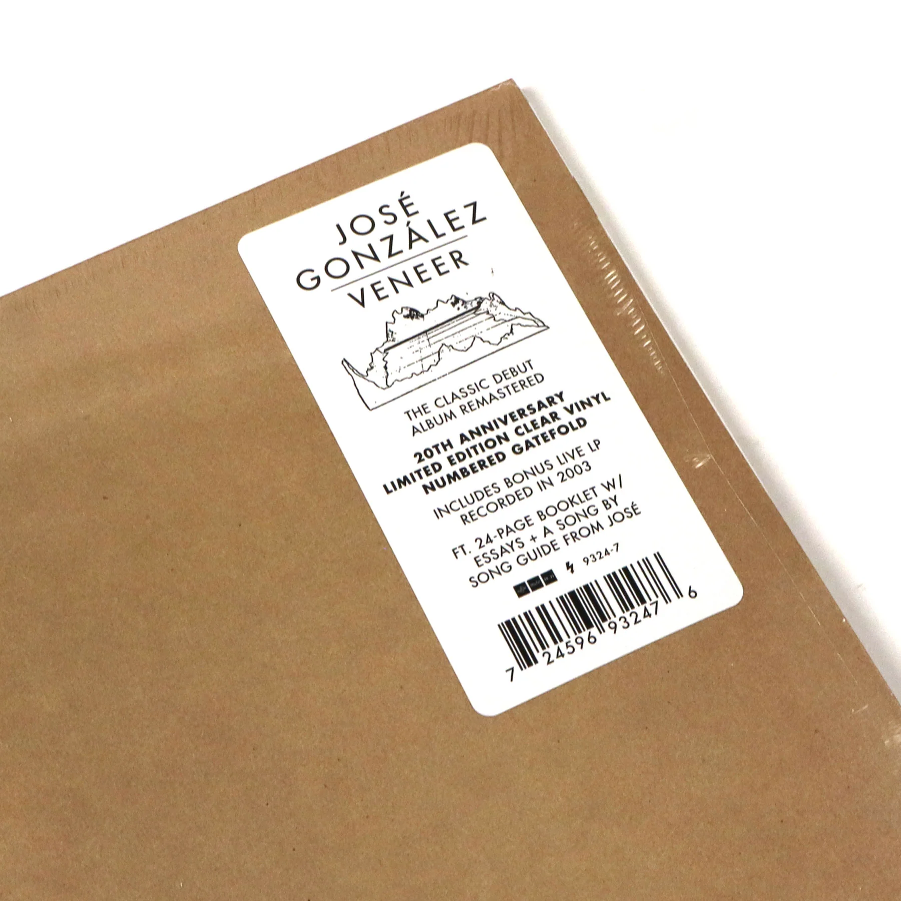 Jose Gonzalez: Veneer - 20th Anniversary Edition (Colored Vinyl) Vinyl 2LP - Image 4