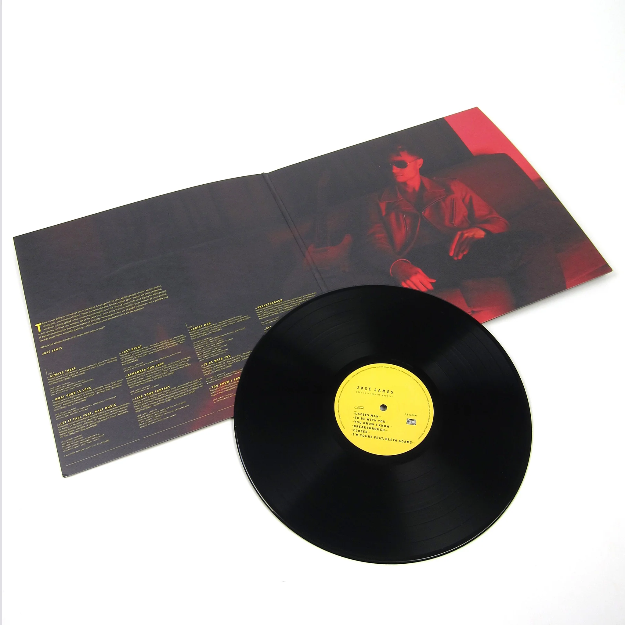 Jose James: Love In A Time Of Madness Vinyl LP - Image 2