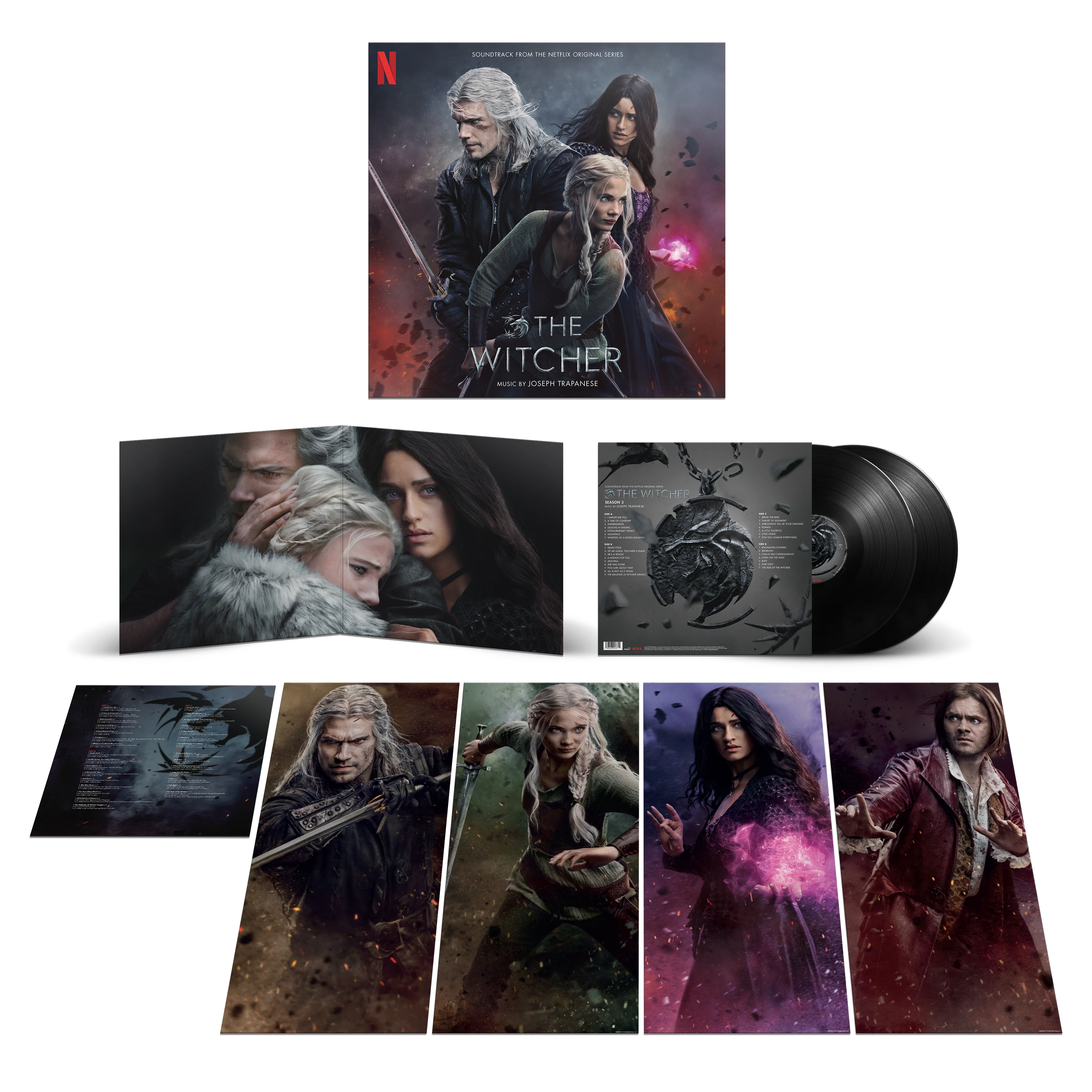 Joseph Trapanese: The Witcher - Season 3 Soundtrack Vinyl 2LP - Image 2