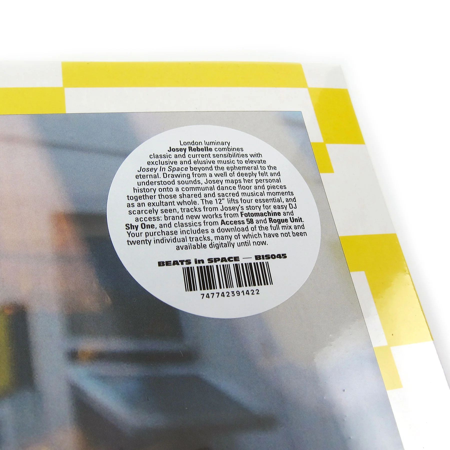 Josey Rebelle: Josey In Space Vinyl 12" - Image 3