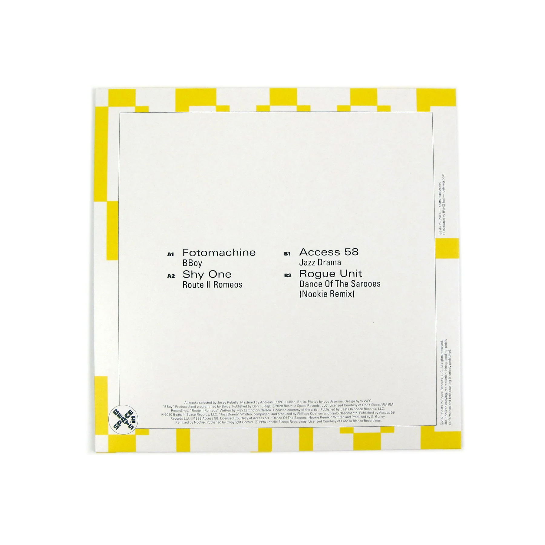 Josey Rebelle: Josey In Space Vinyl 12" - Image 4
