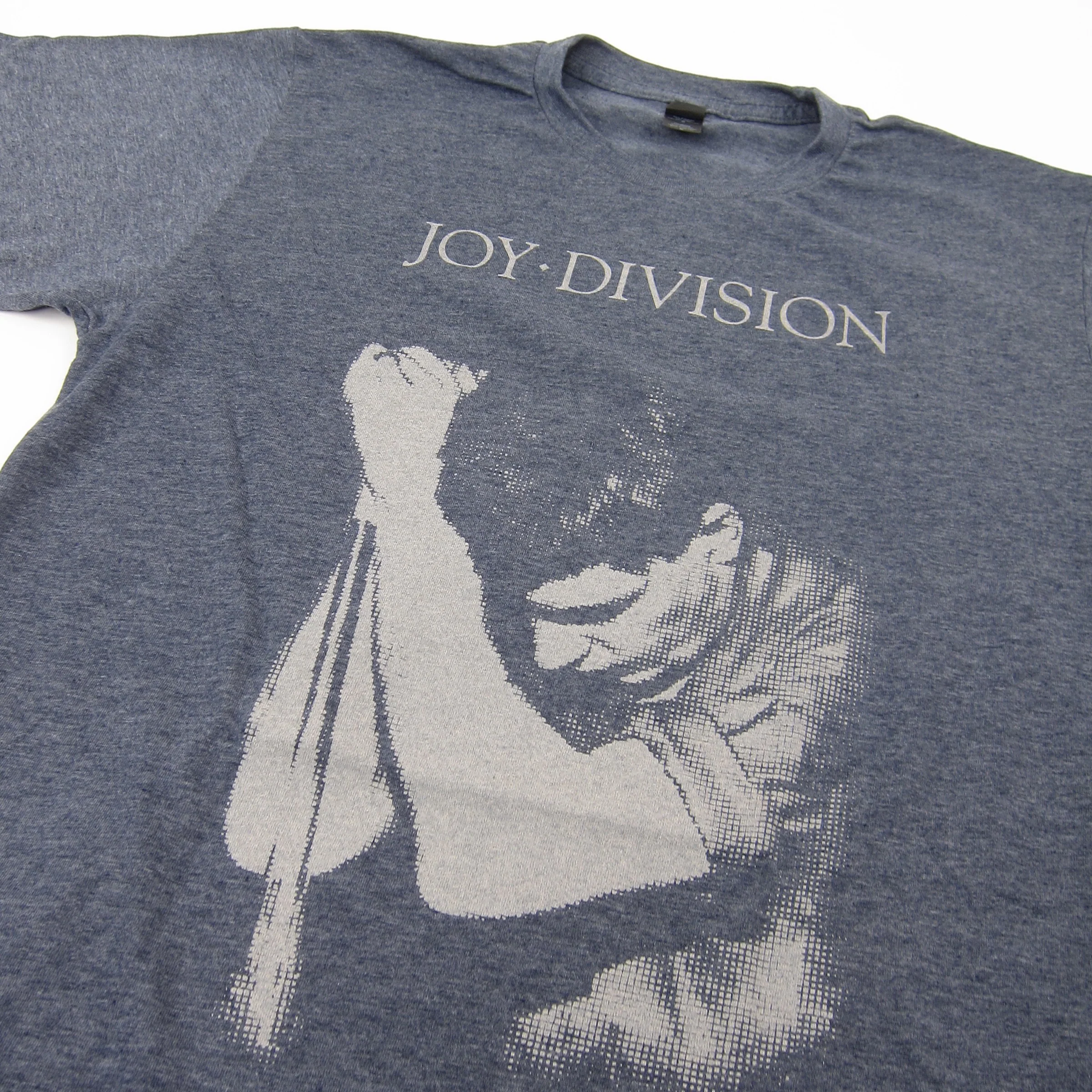Joy Division: Ian Curtis Shirt - Heather Navy - Image 2
