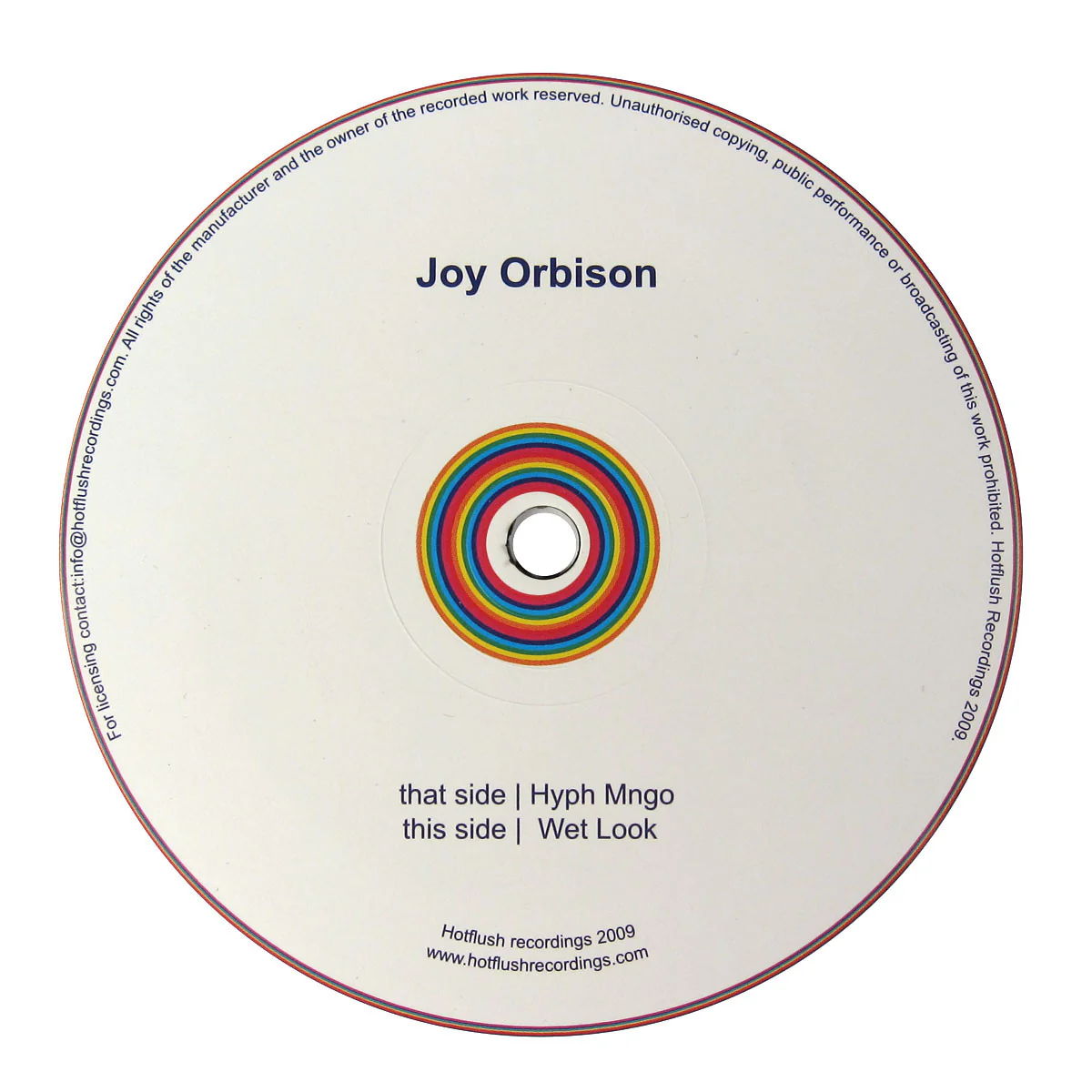 Joy Orbison: Hyph Mngo / Wet Look Vinyl 12"
